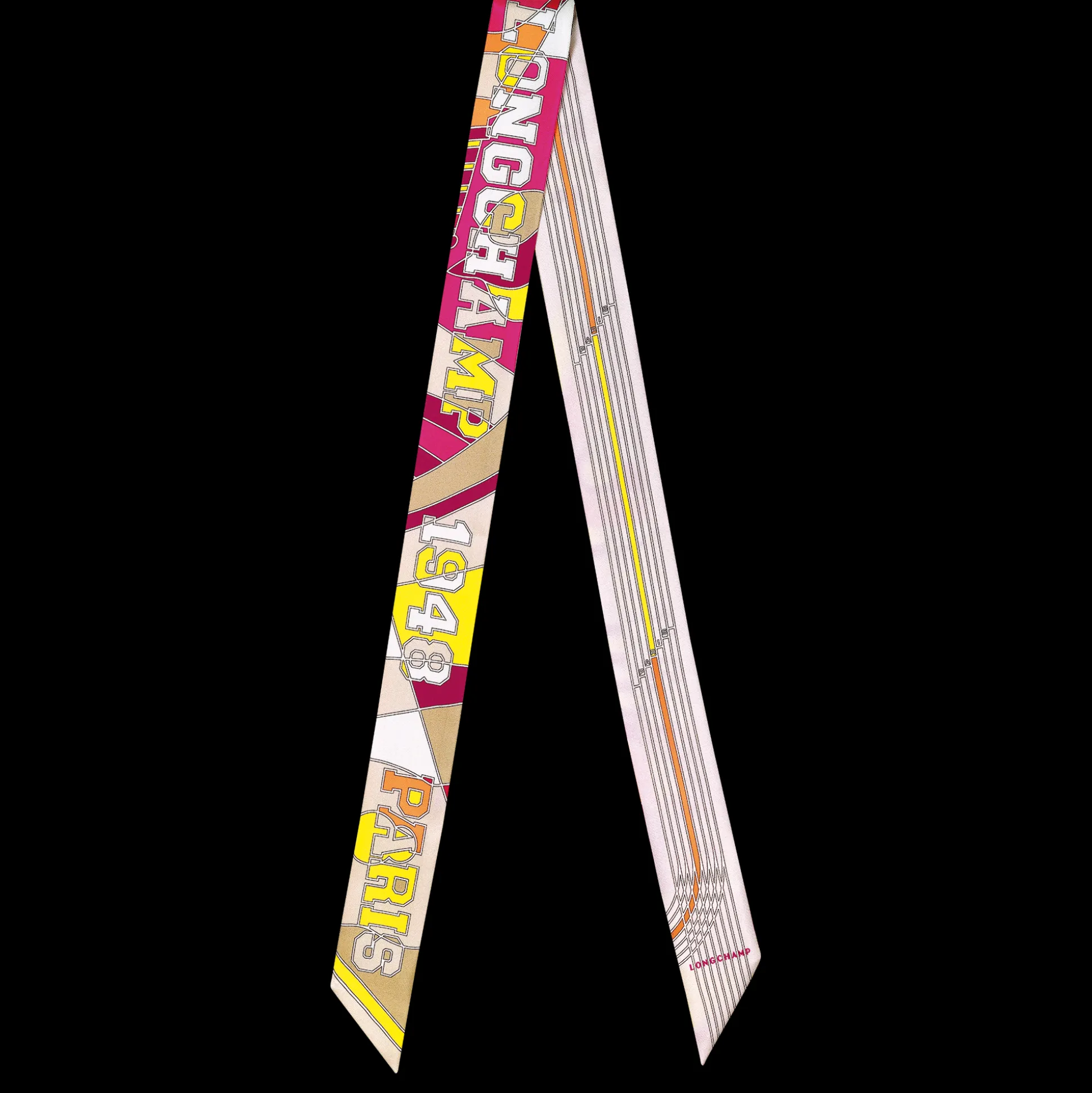 Flash Sale Longchamp A fascia Campionato Seta - Magenta