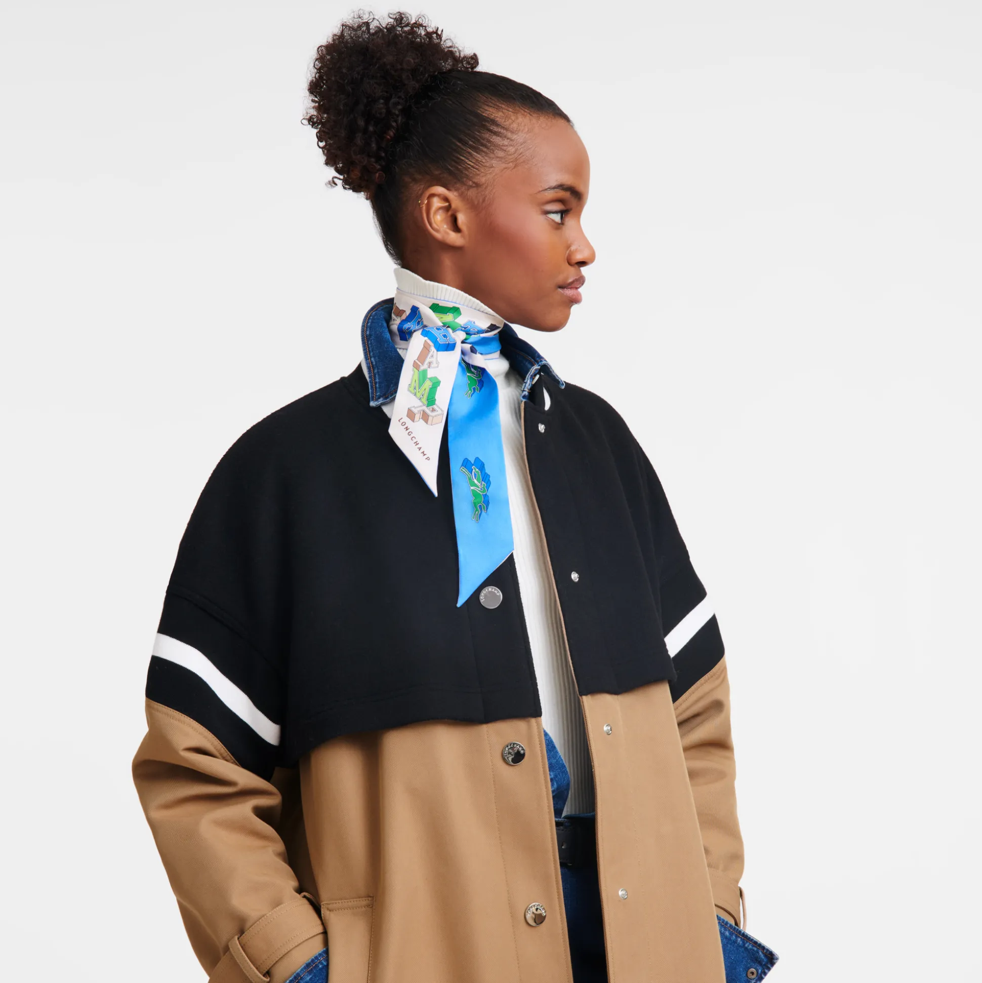 Fashion Longchamp A fascia University Seta - Carta