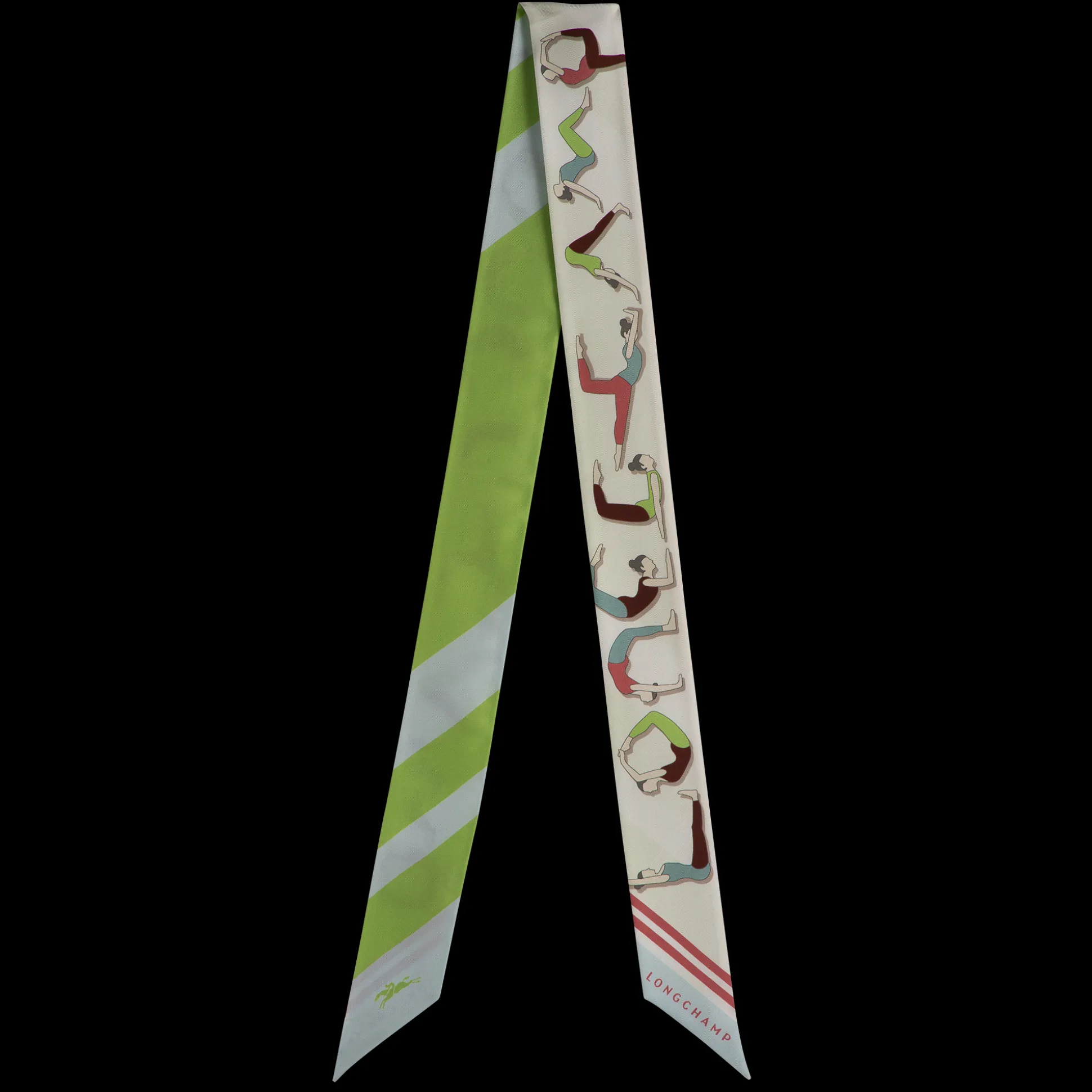 Flash Sale Longchamp A fascia Yoga Seta - Verde Pallido VerdePallido