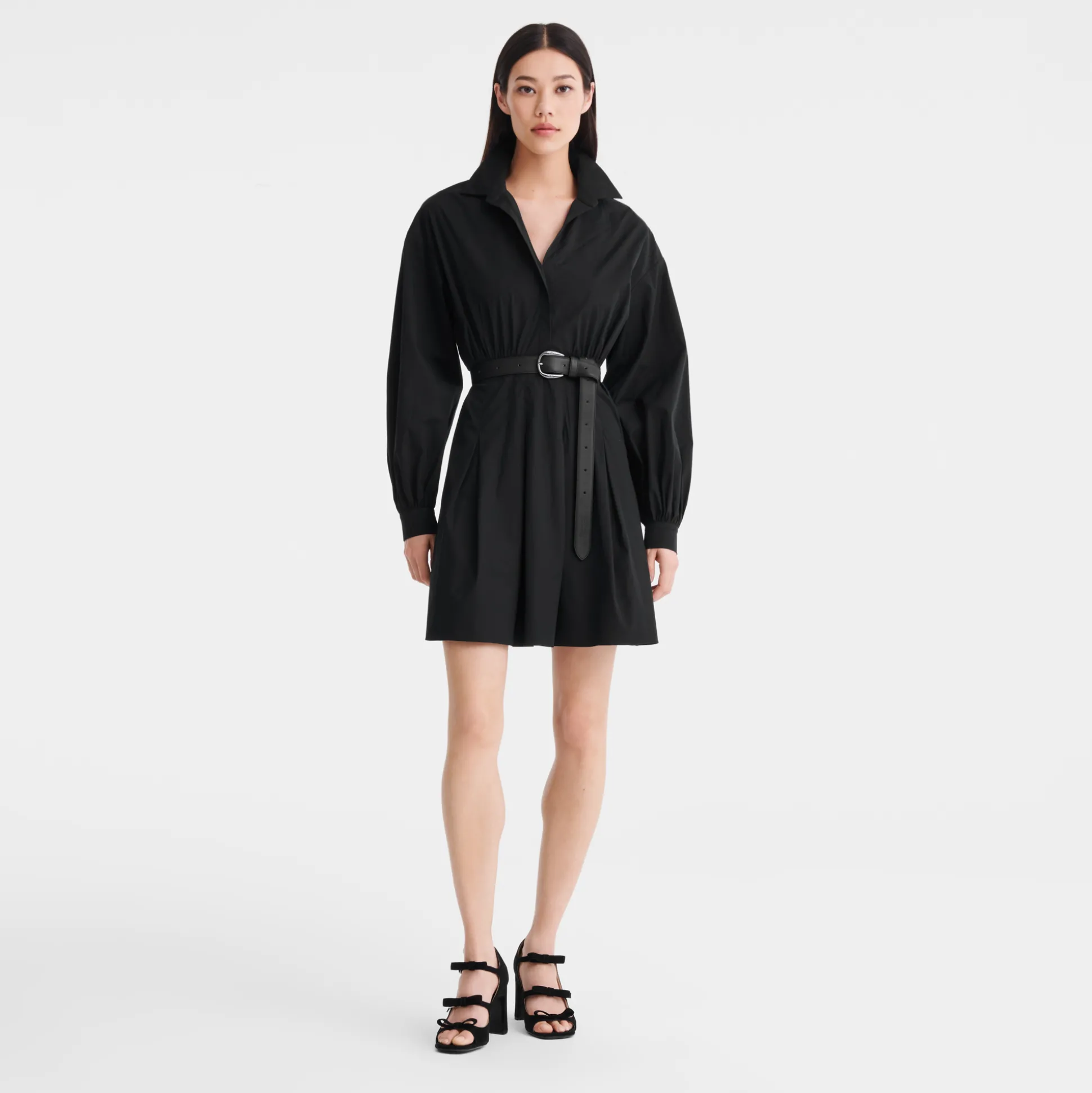 Shop Longchamp Abito Nero