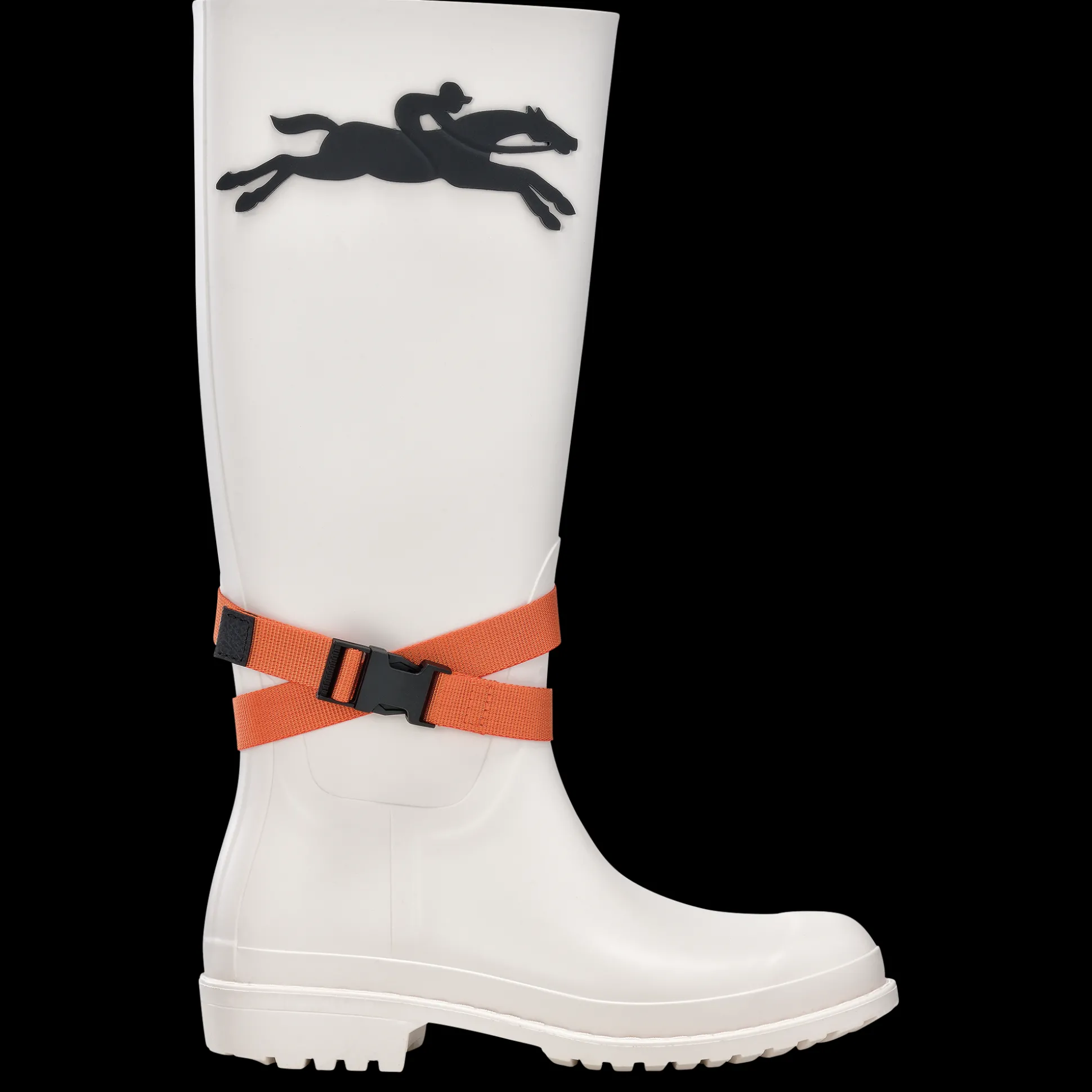 Cheap Longchamp Accessori per scarpe Arancio