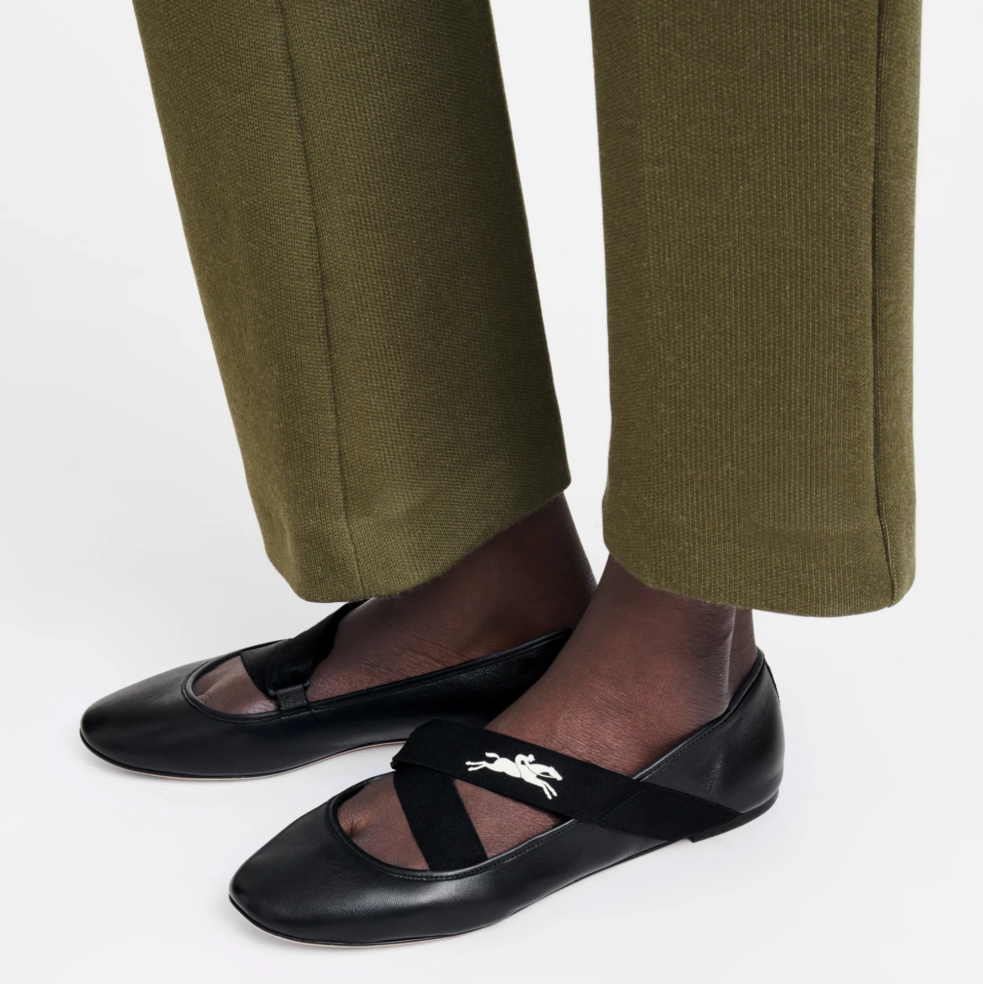 Clearance Longchamp Ballerine Nero