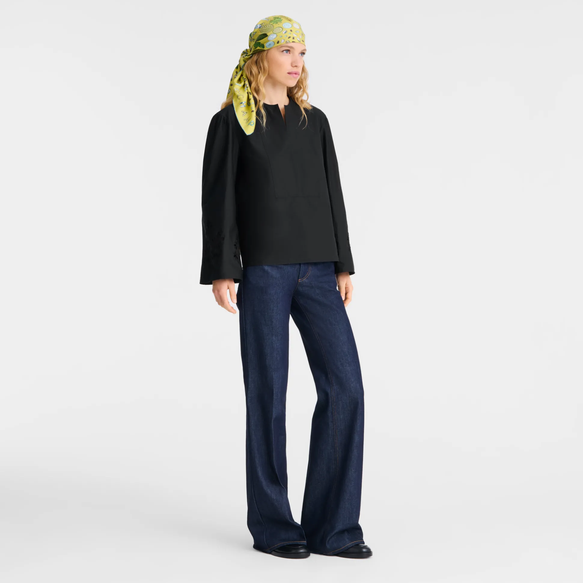 Flash Sale Longchamp Blusa Nero