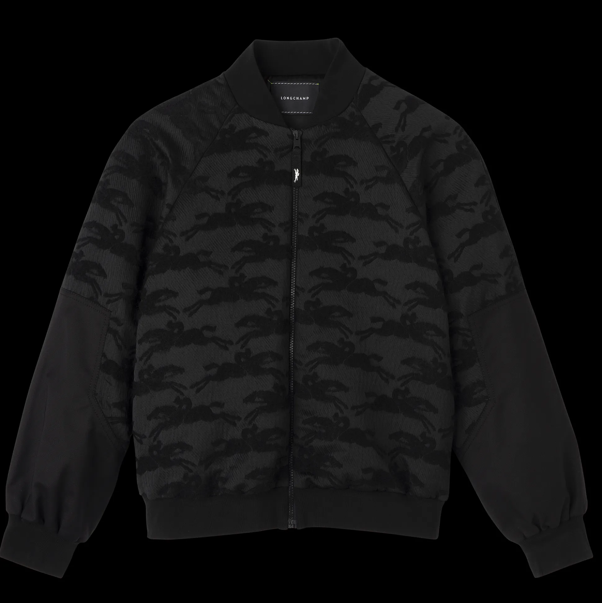 Hot Longchamp Bomber spirit Nero