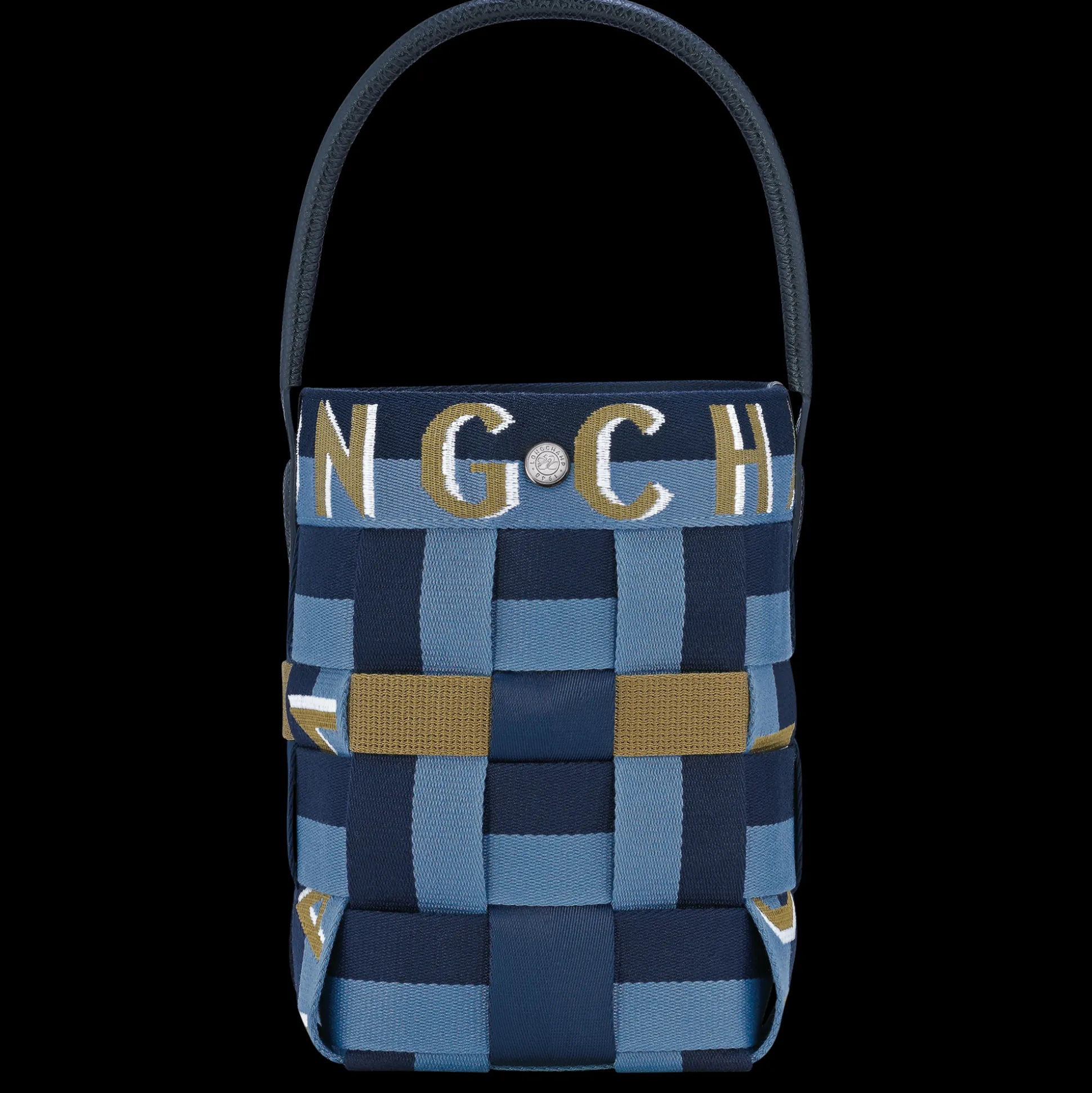 New Longchamp Borsa a secchiello XS Navy/Thunderstorm