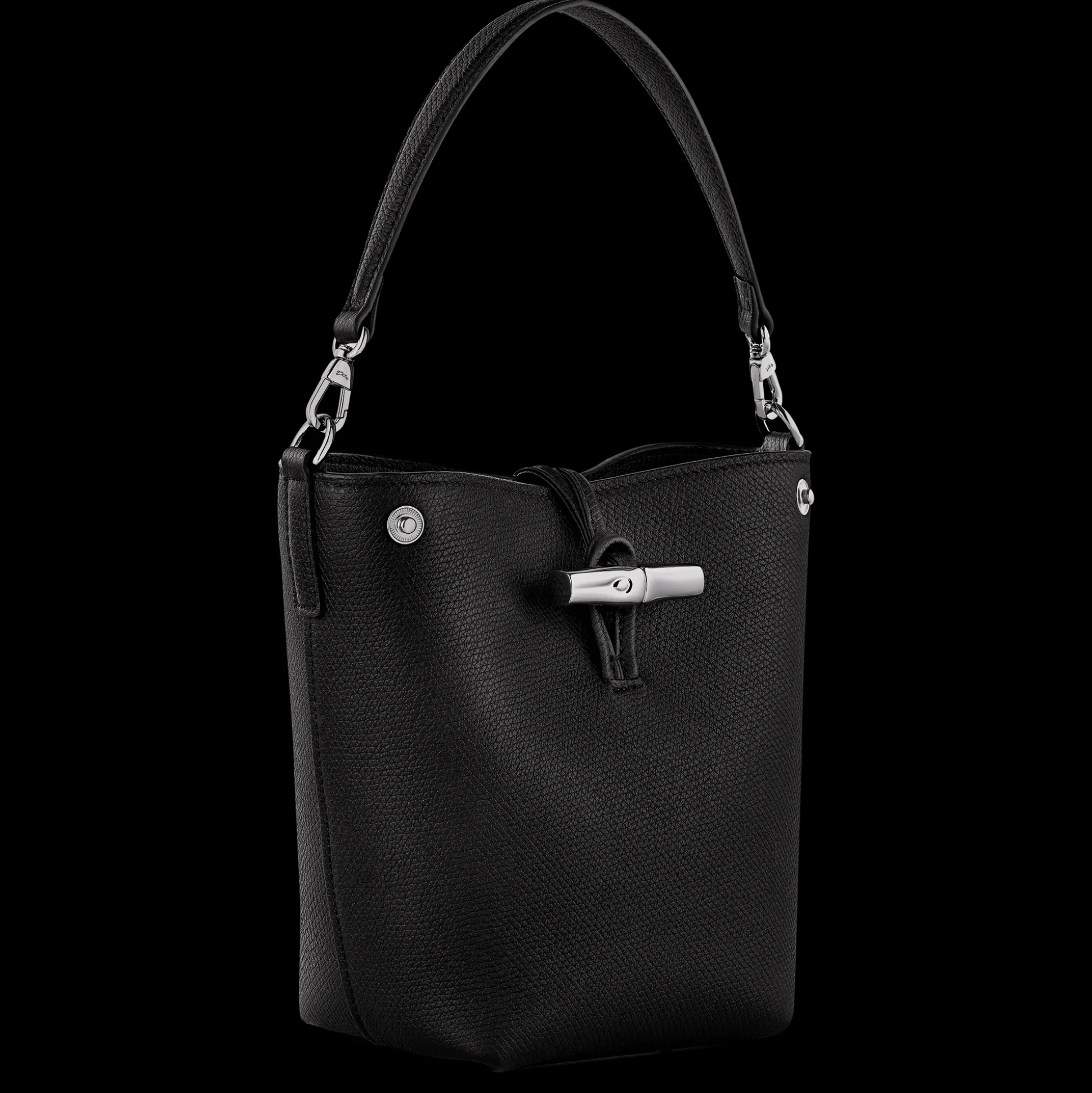 borsa_a_secchiello_xs_2-12.webp Discount Longchamp Borsa a secchiello XS Nero