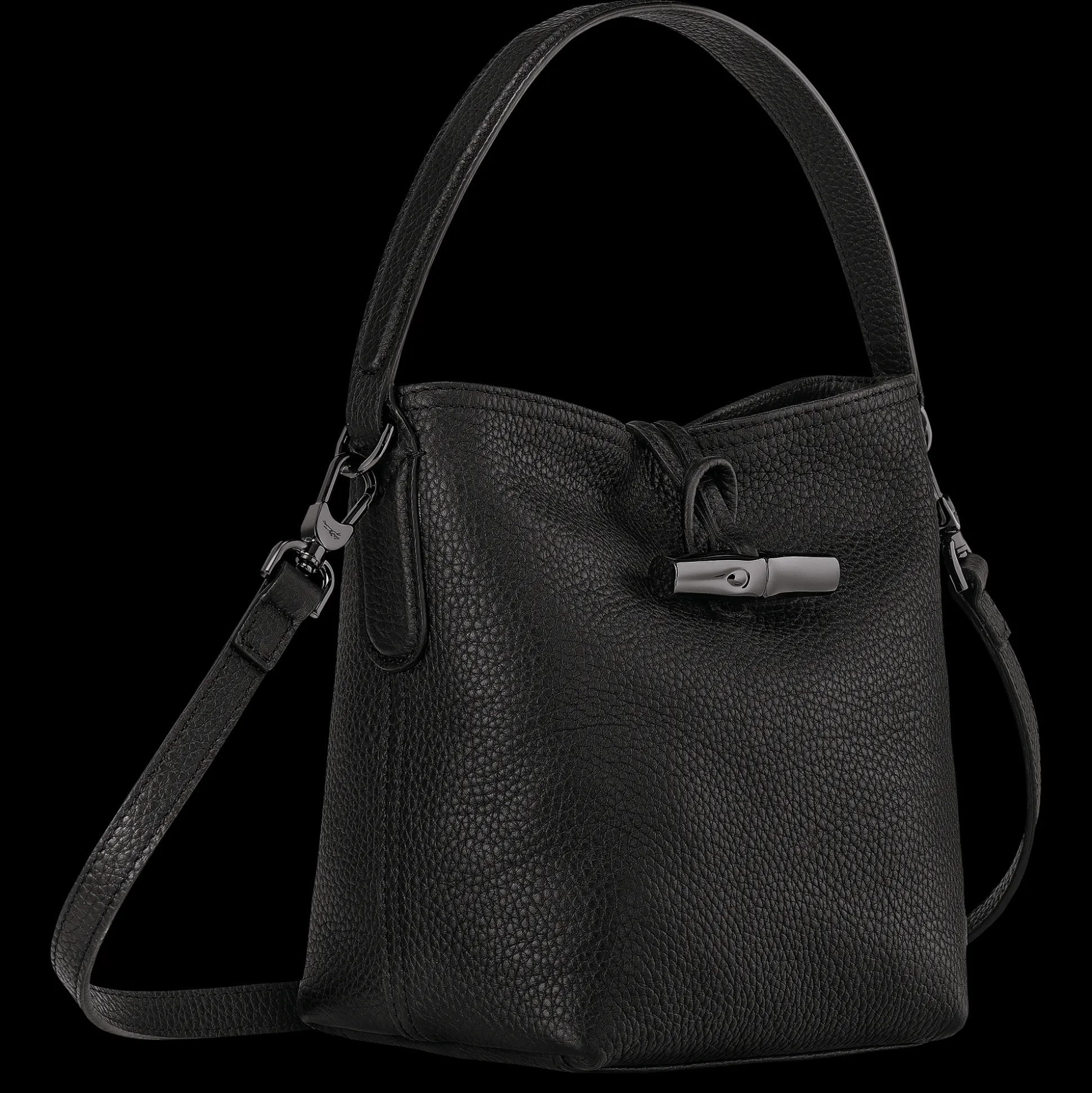 borsa_a_secchiello_xs_2-21.webp Online Longchamp Borsa a secchiello XS Nero