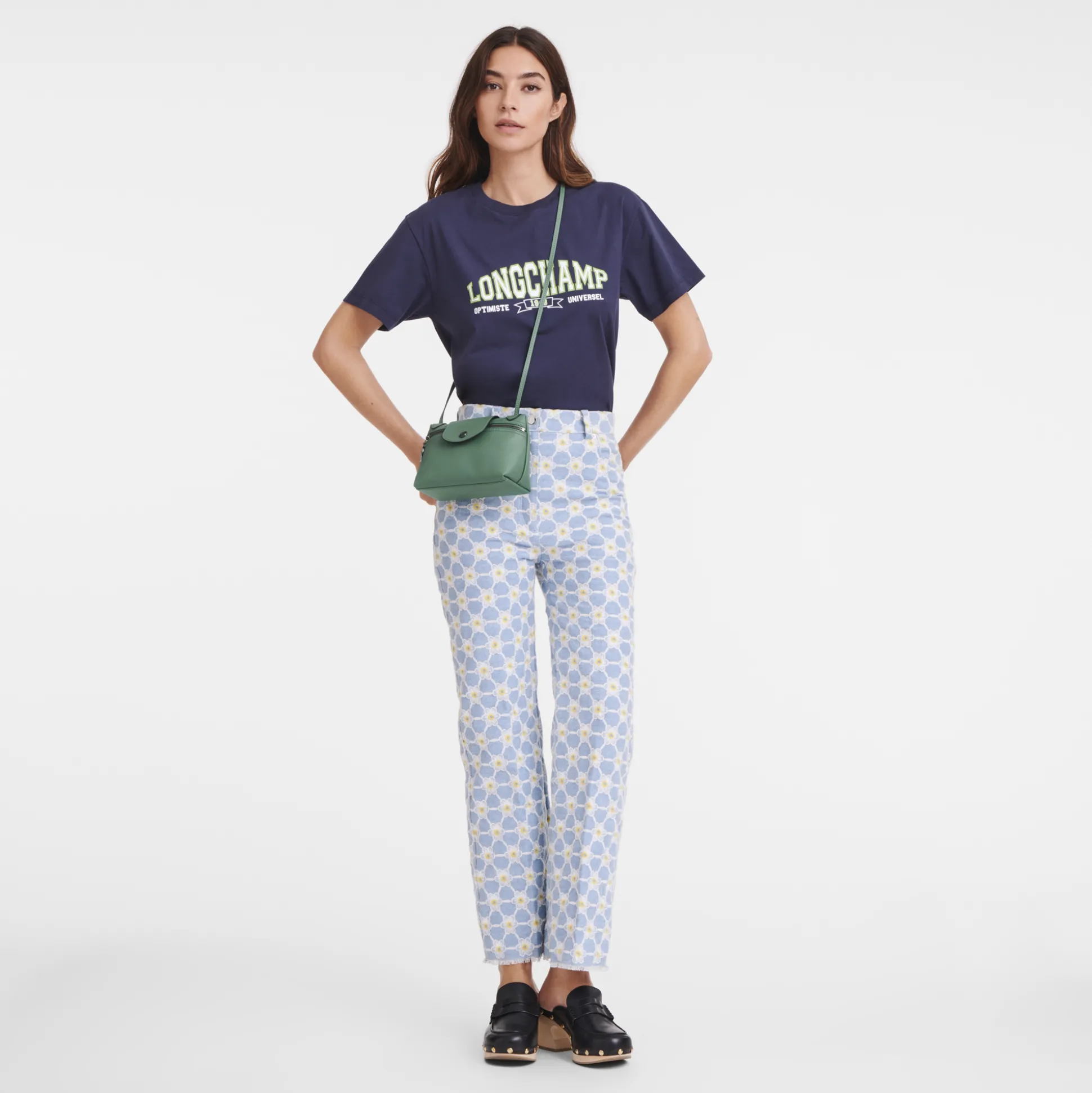 Online Longchamp Borsa a tracolla Salvia