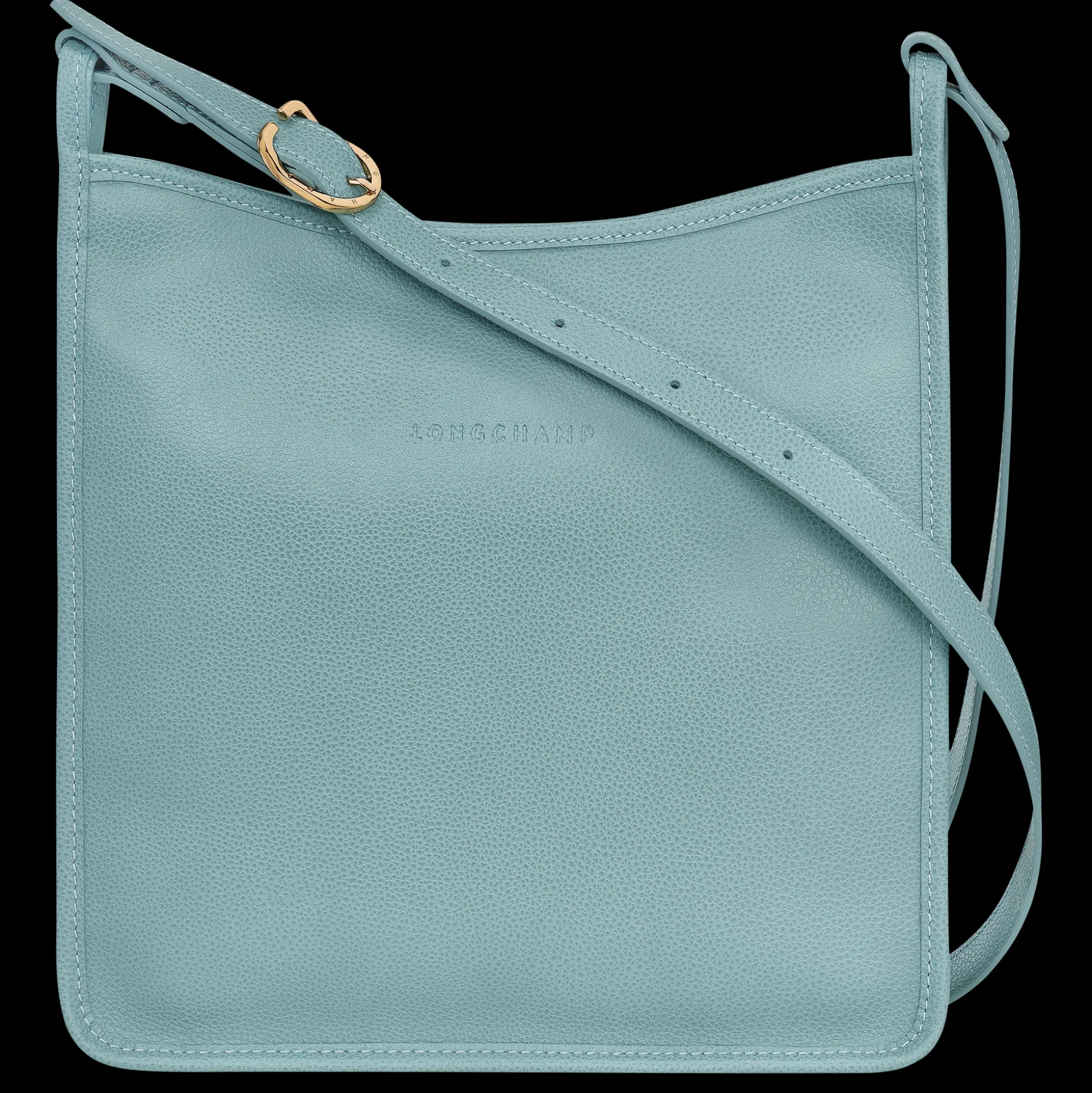 Clearance Longchamp Borsa a tracolla con zip M Eucalipto