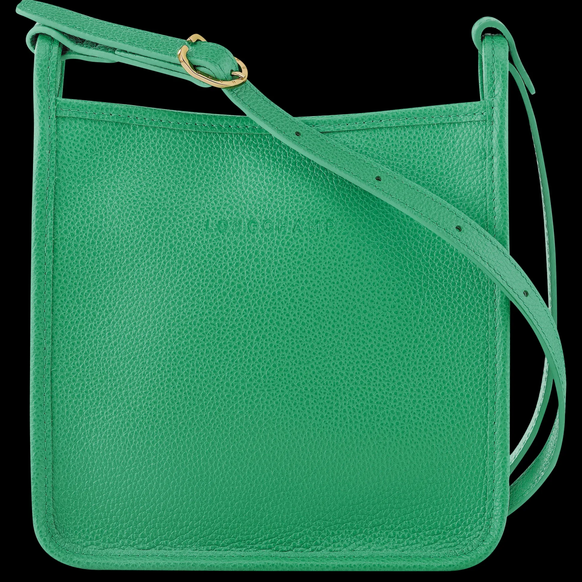 Clearance Longchamp Borsa a tracolla con zip S Verde