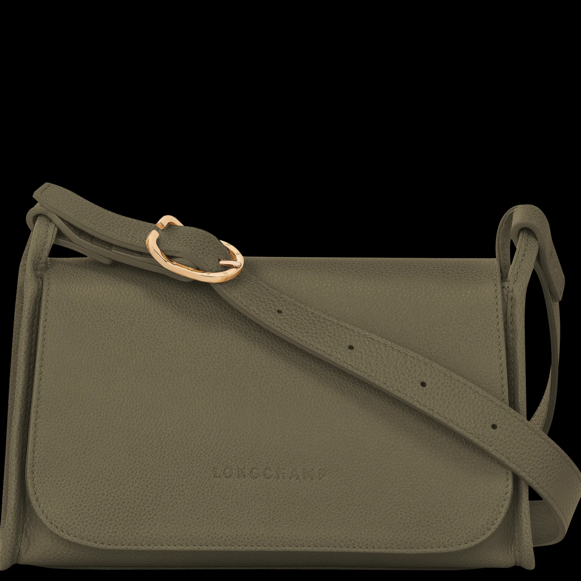 Sale Longchamp Borsa a tracolla M Kaki