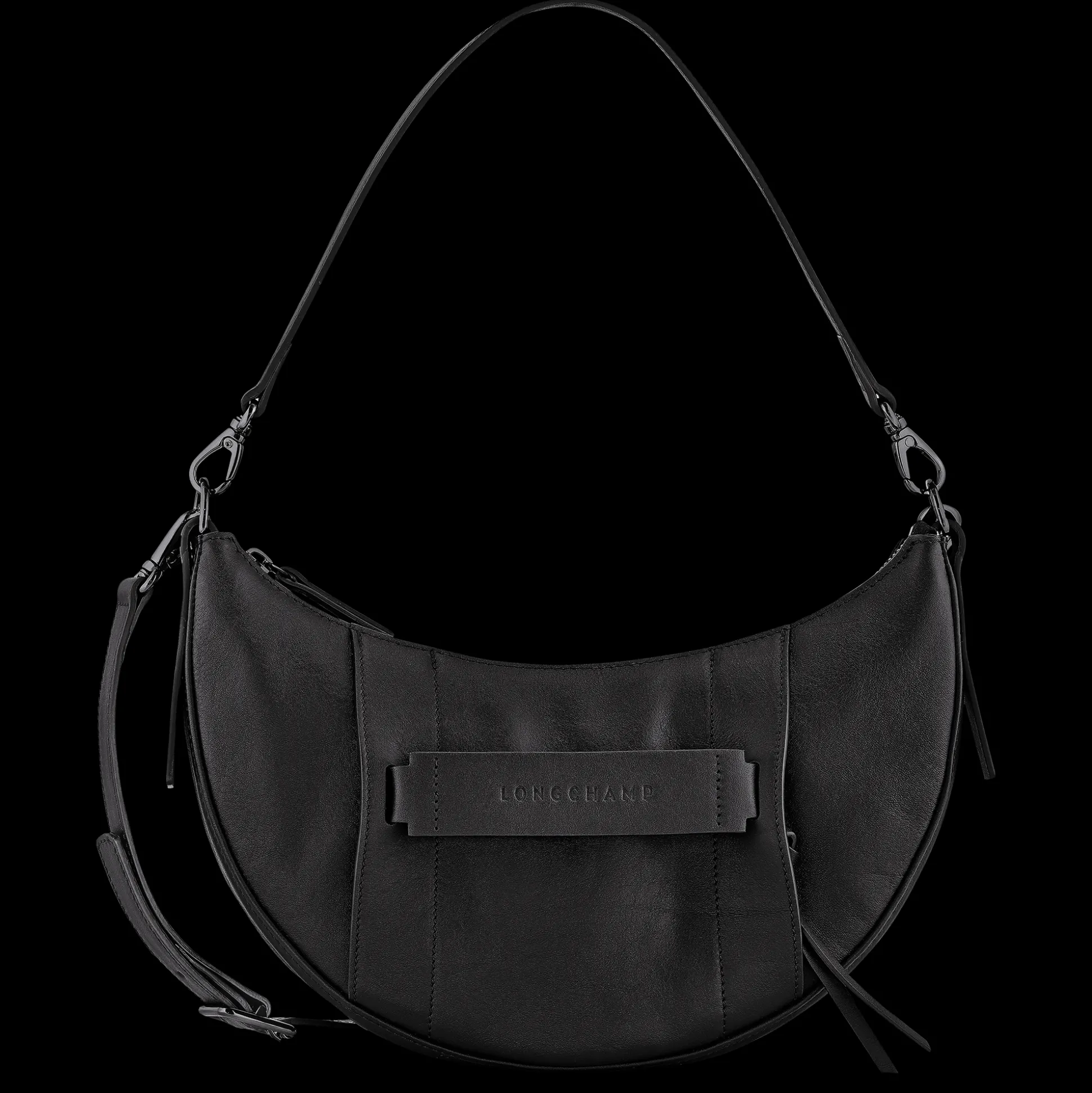Best Longchamp Borsa a tracolla S Nero