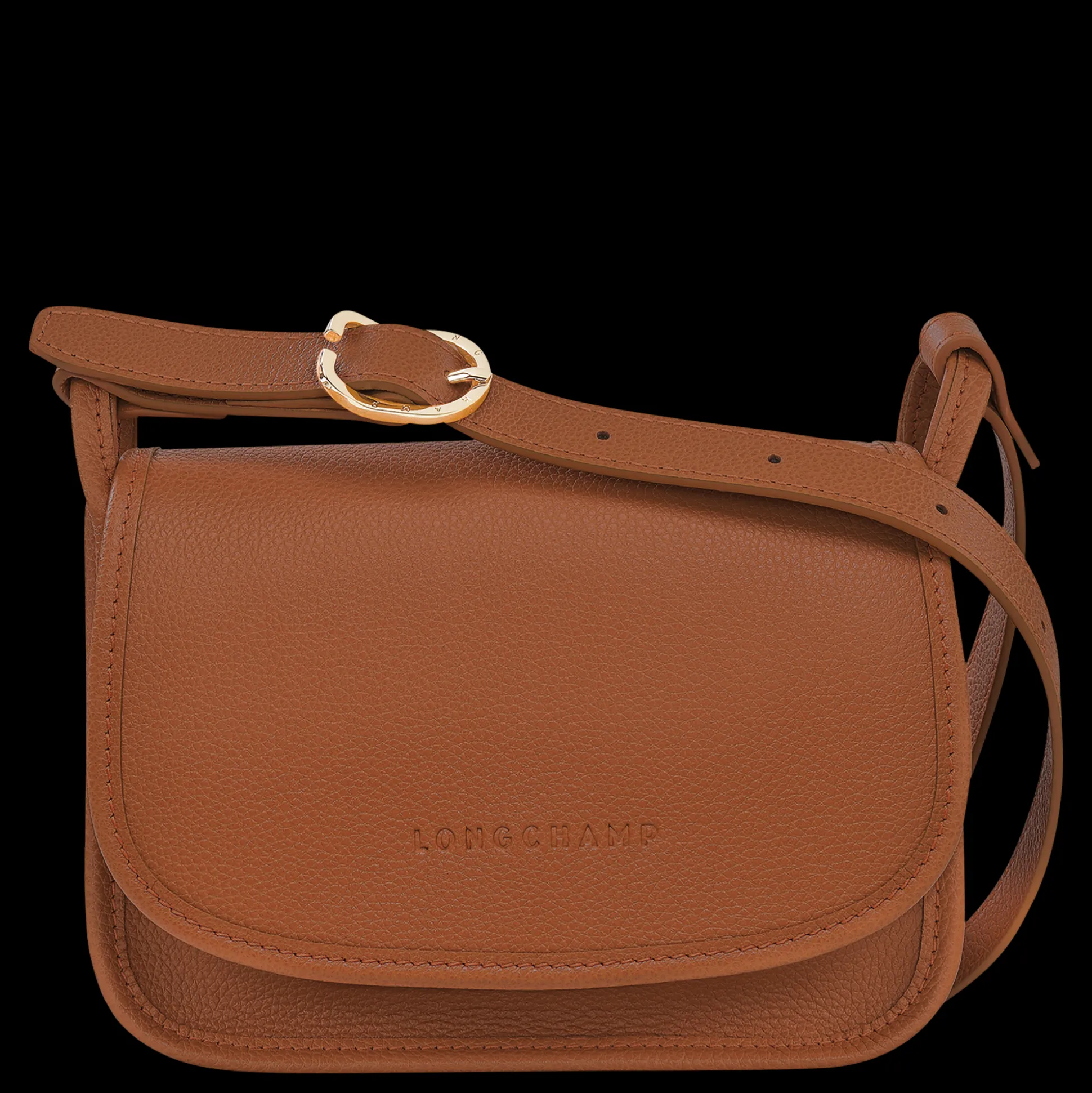 Discount Longchamp Borsa a tracolla S Caramello