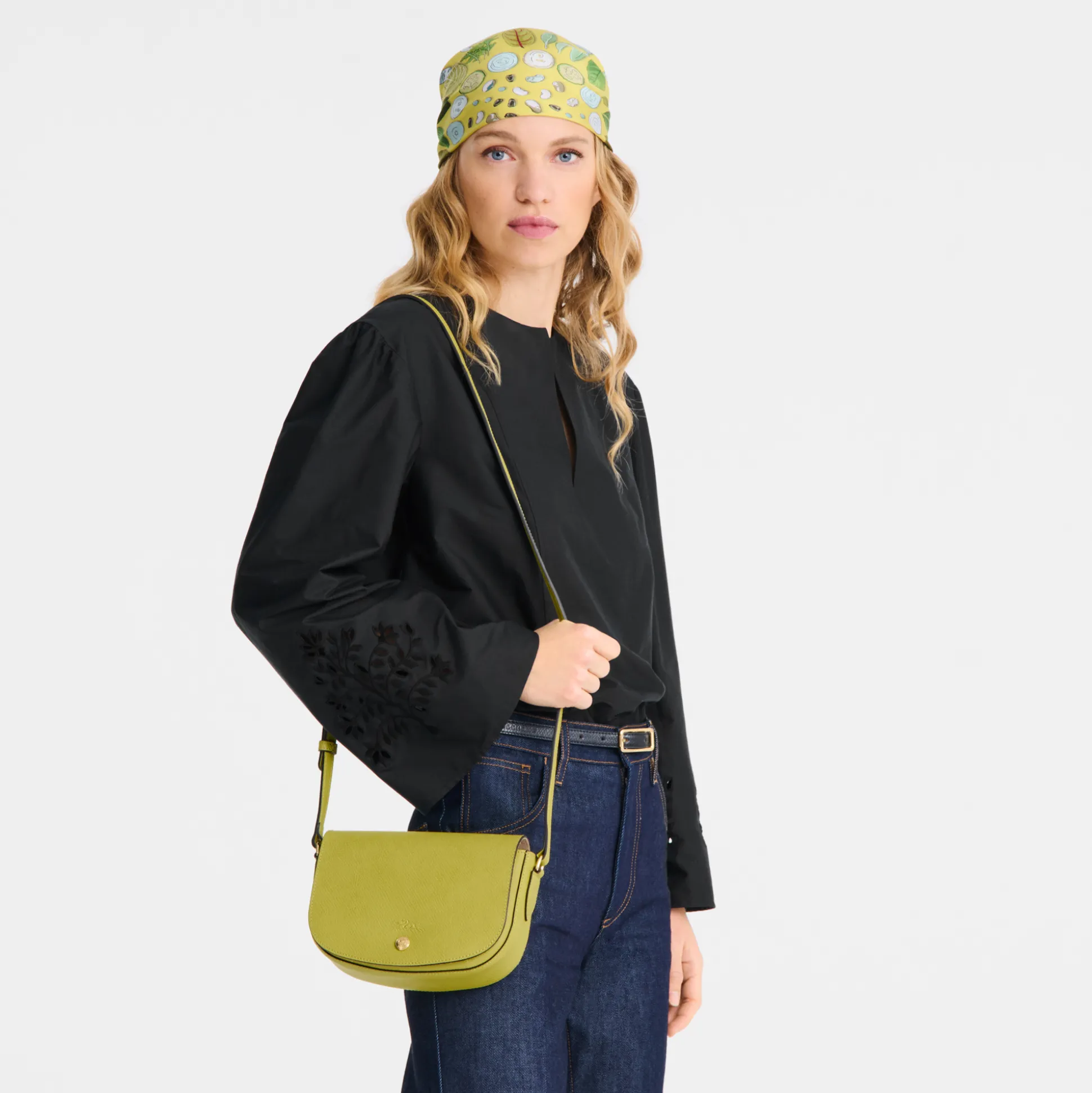 Shop Longchamp Borsa a tracolla S VerdeKiwi