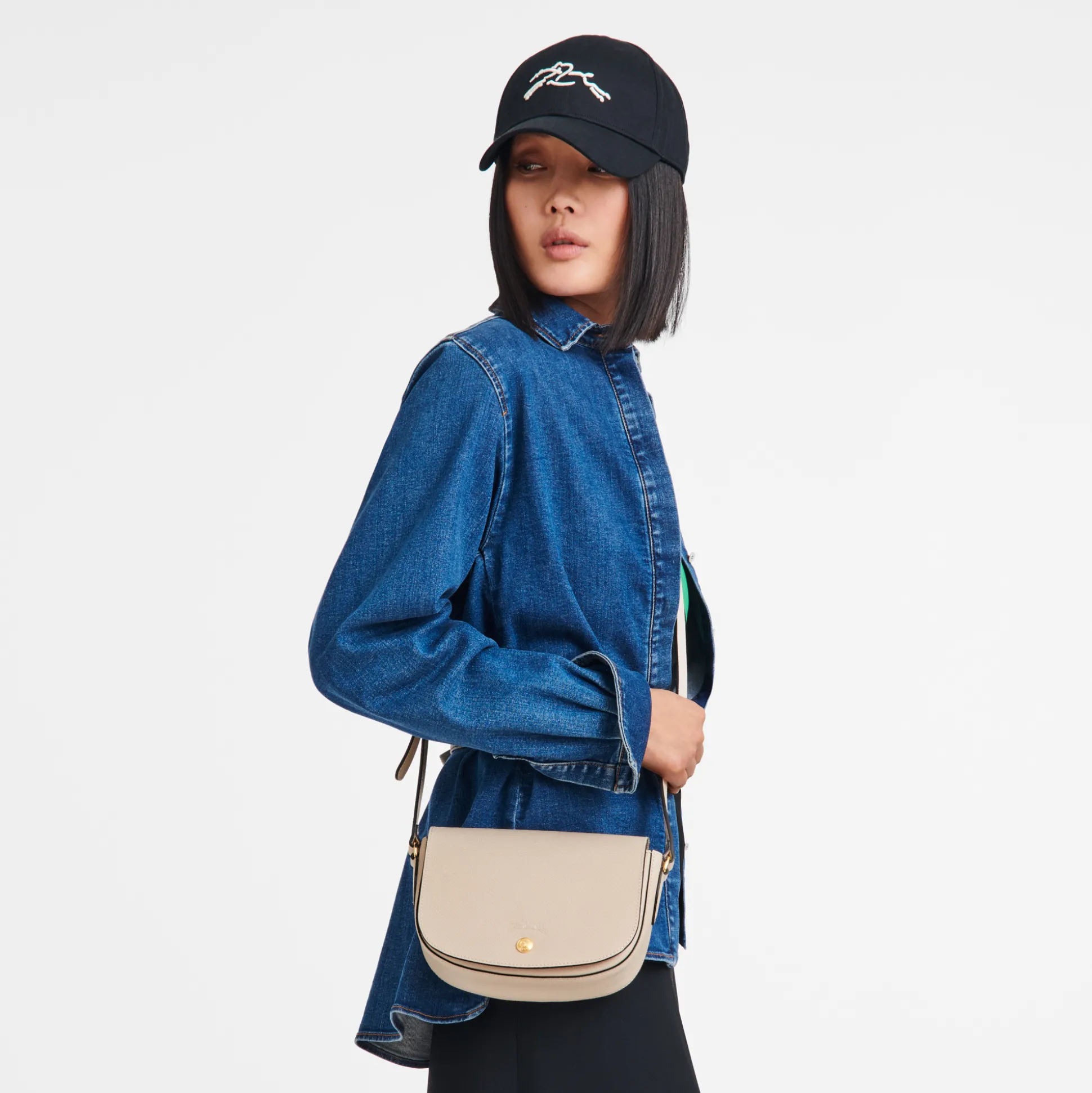 Online Longchamp Borsa a tracolla S Carta