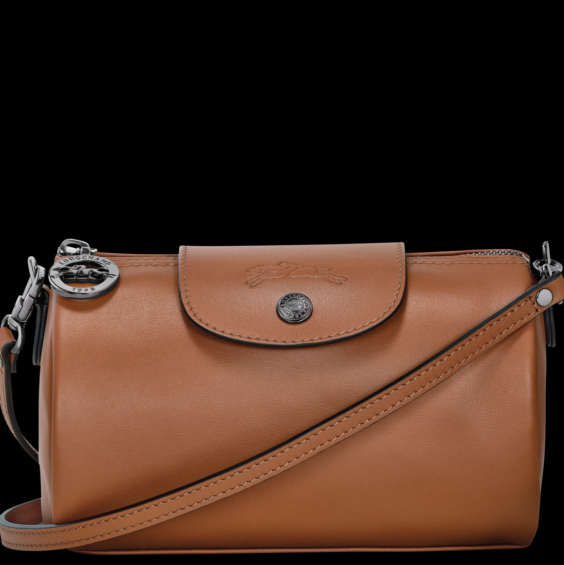 Hot Longchamp Borsa a tracolla XS Cognac