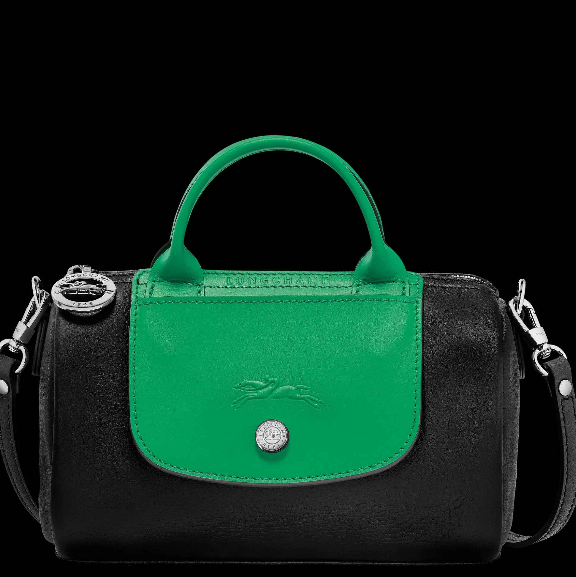 Sale Longchamp Borsa a tracolla XS Verde