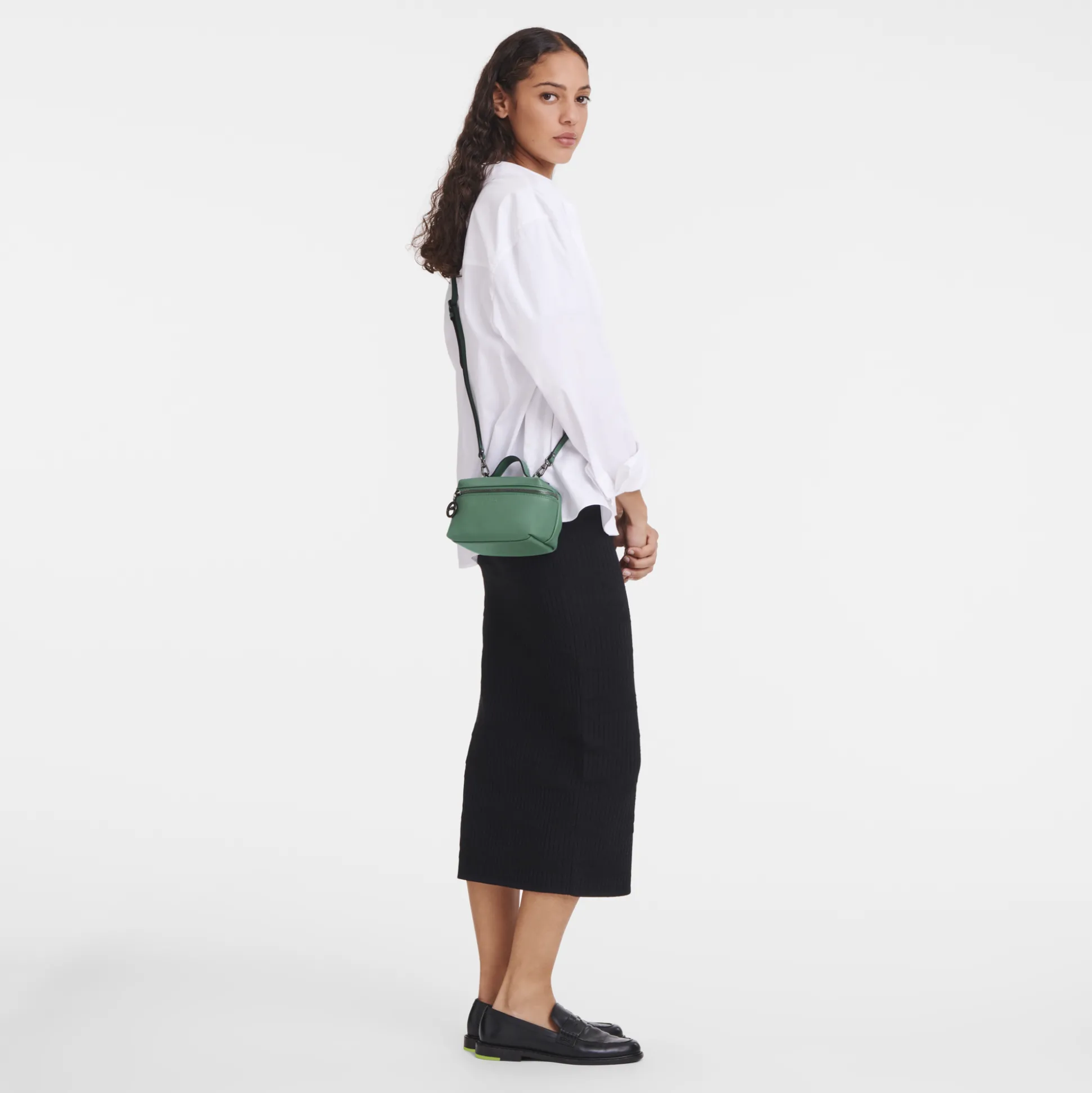 Clearance Longchamp Borsa a tracolla XS Salvia