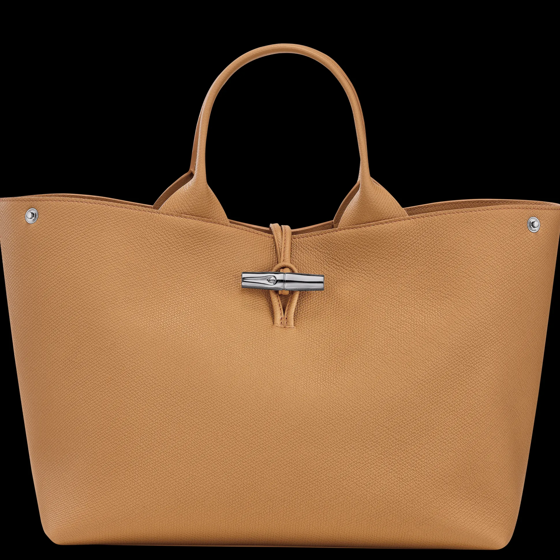 Shop Longchamp Borsa con manico L Noce