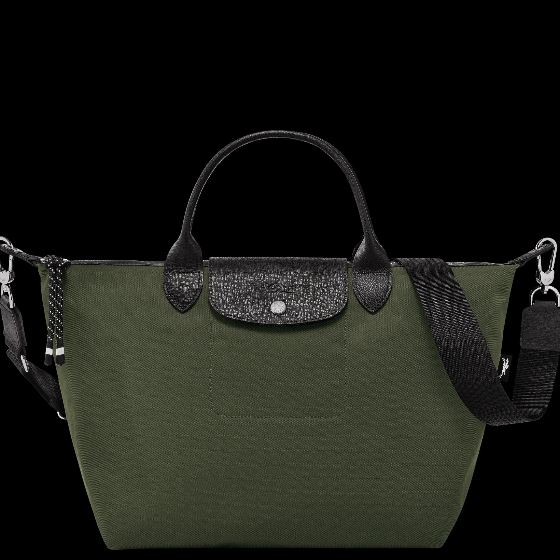 Cheap Longchamp Borsa con manico L Kaki