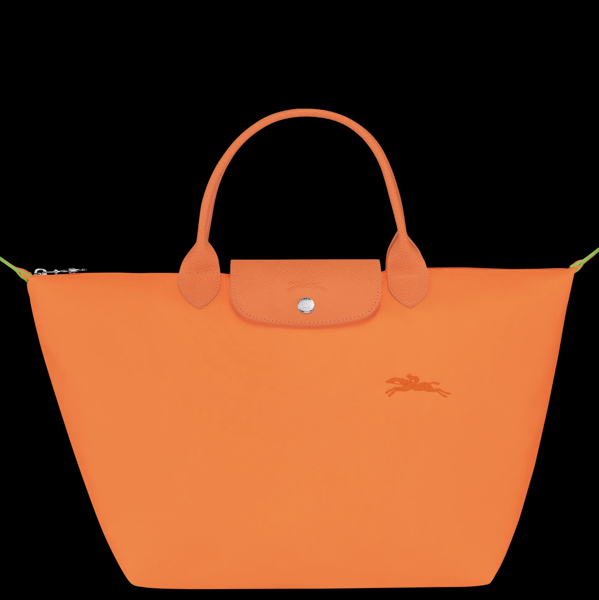 New Longchamp Borsa con manico M Arancio