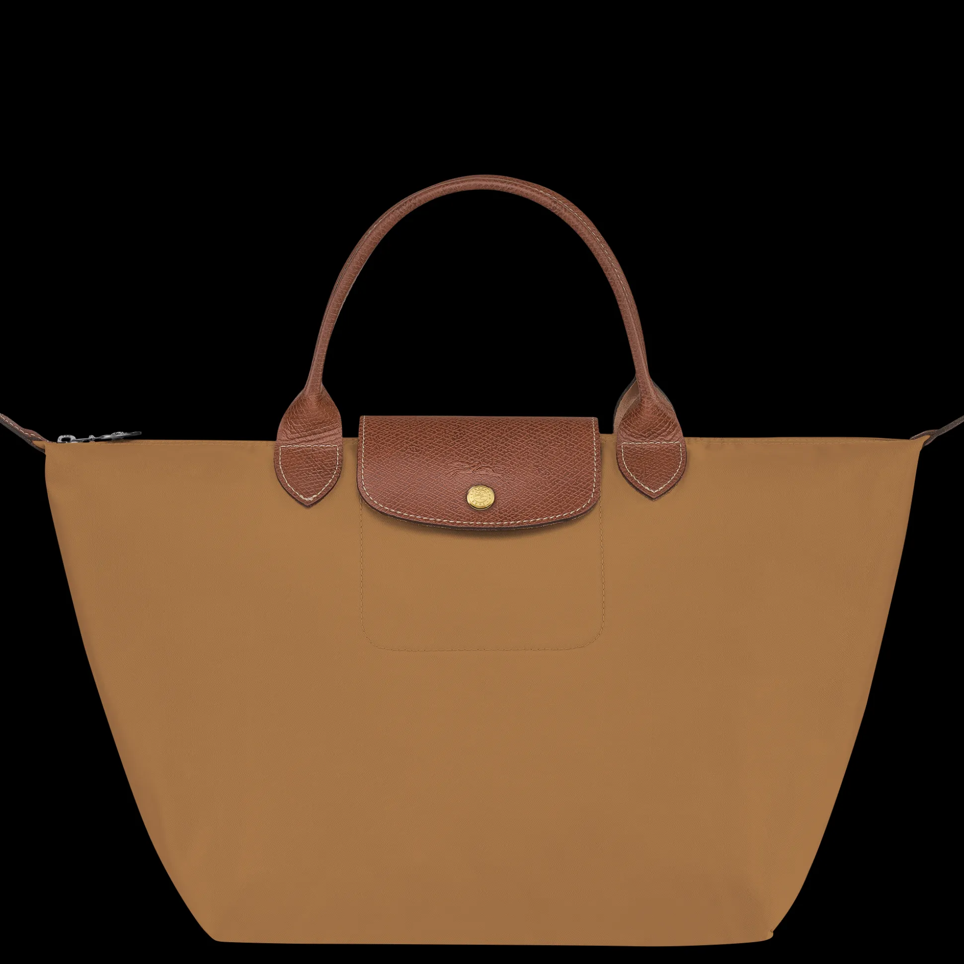 Hot Longchamp Borsa con manico M Camoscio