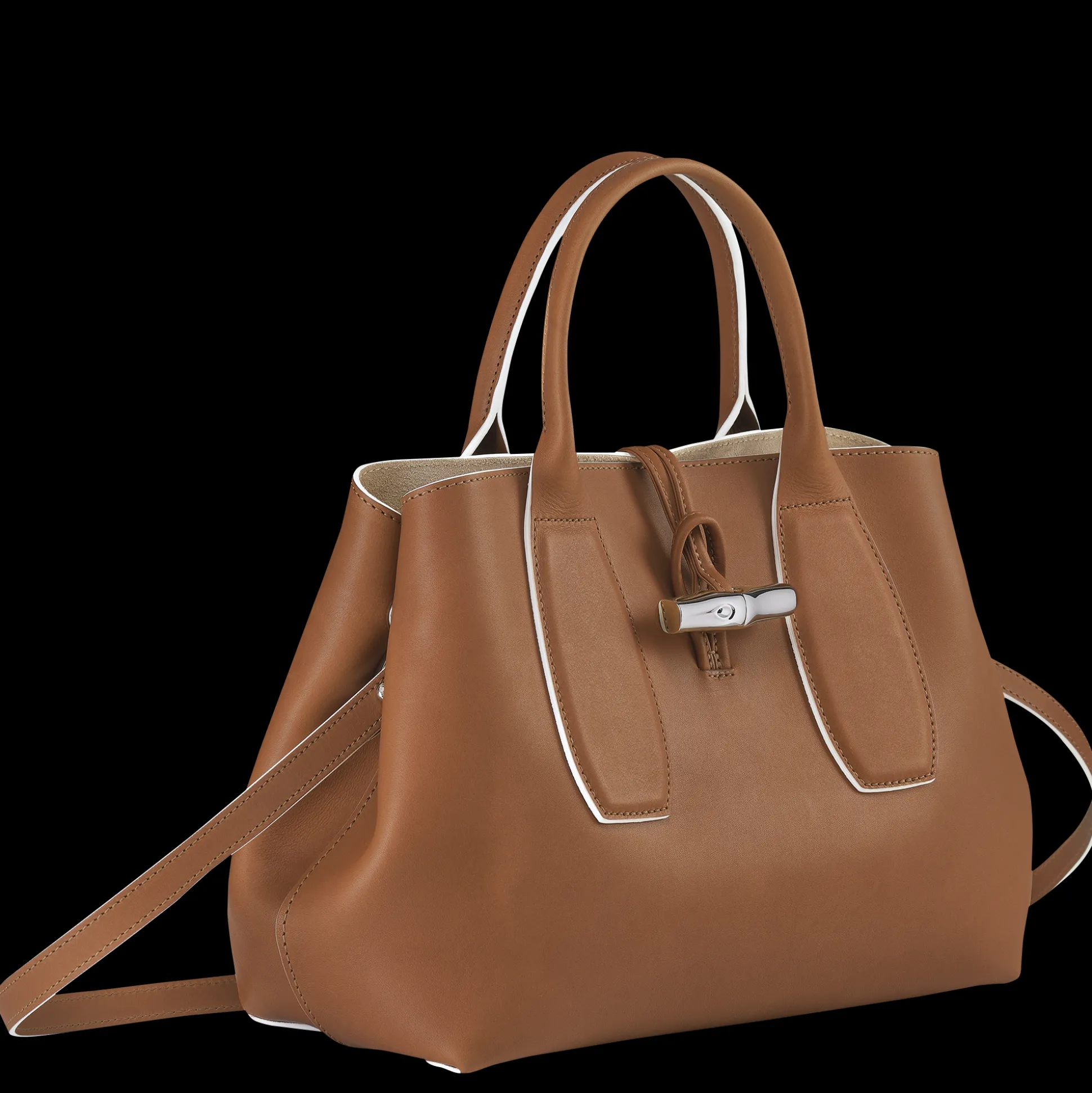 borsa_con_manico_m_2-13.webp Clearance Longchamp Borsa con manico M Cognac