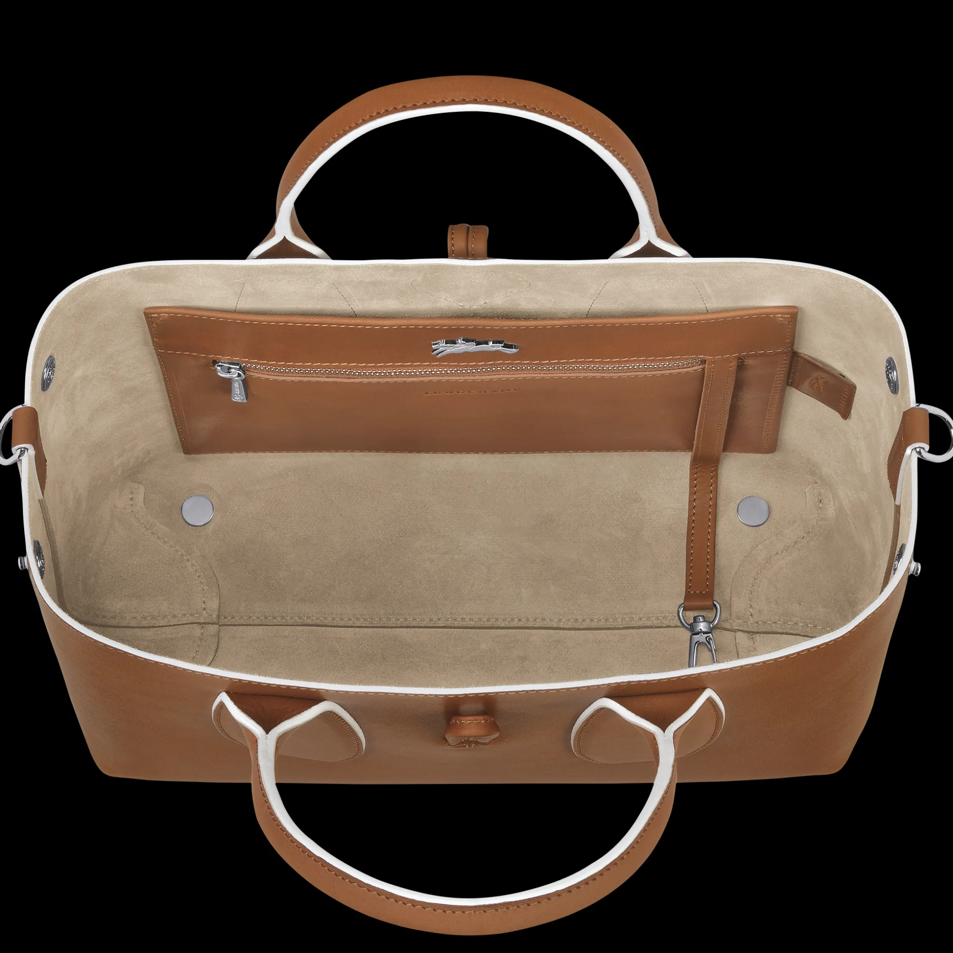 borsa_con_manico_m_5-9.webp Clearance Longchamp Borsa con manico M Cognac