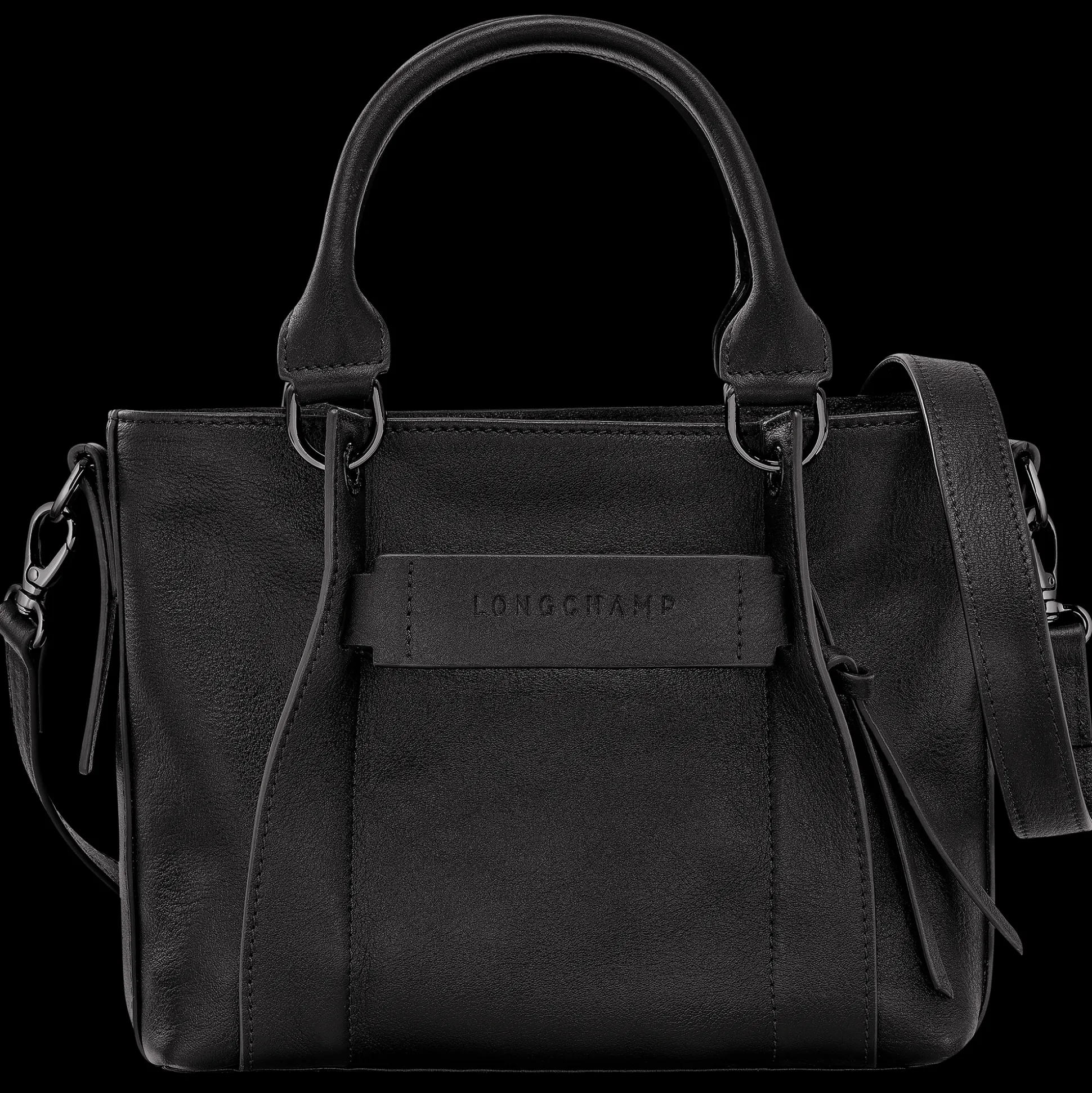 Store Longchamp Borsa con manico S Nero