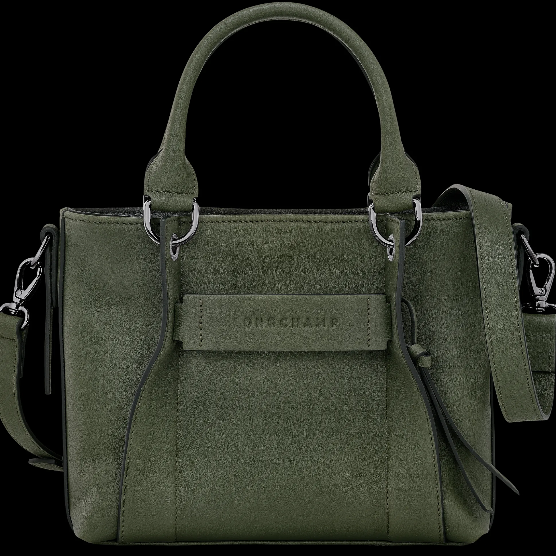 Store Longchamp Borsa con manico S Kaki