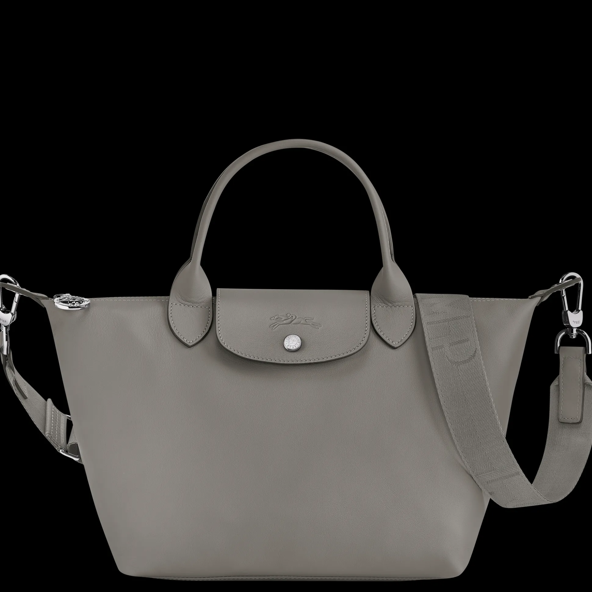 Fashion Longchamp Borsa con manico S Tortora