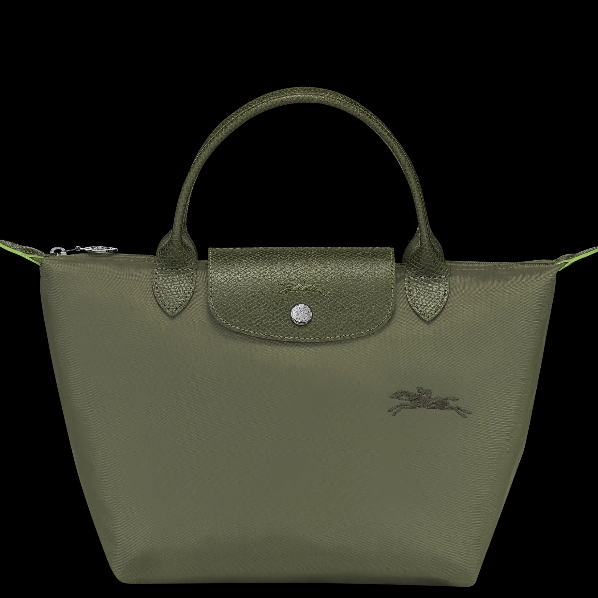Sale Longchamp Borsa con manico S VerdeForesta