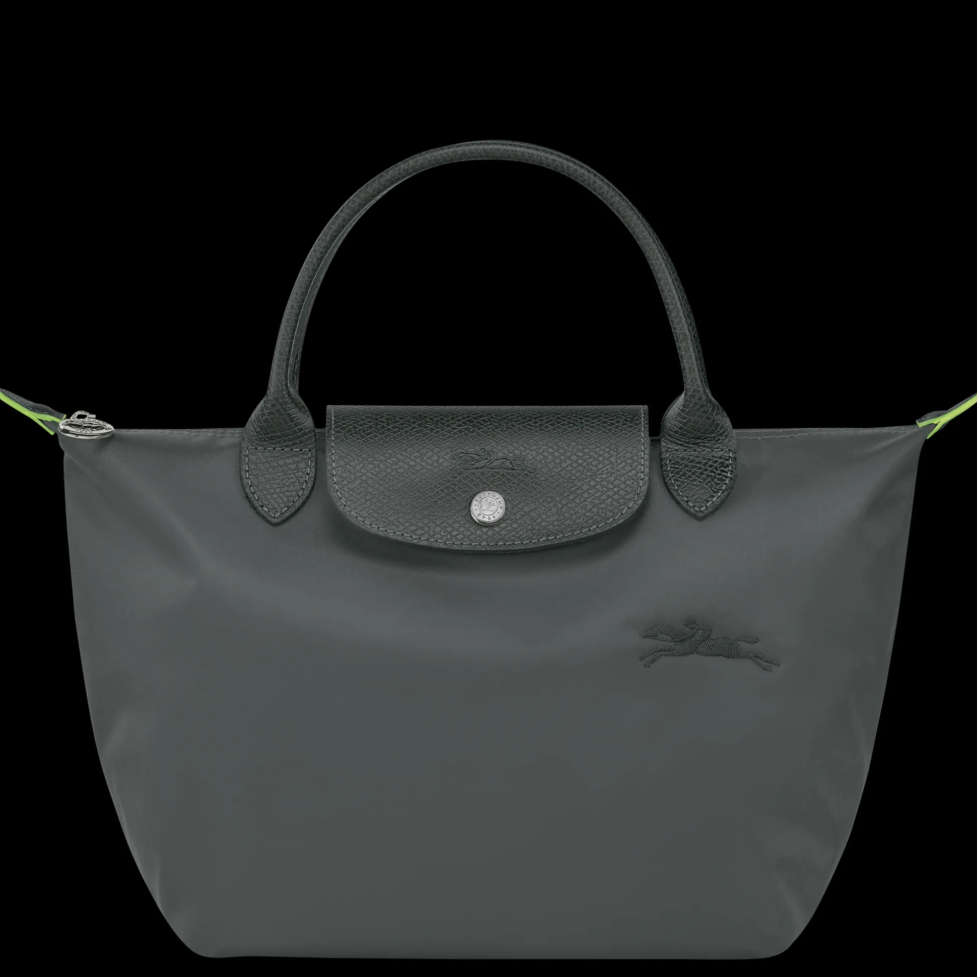 Sale Longchamp Borsa con manico S Grafite