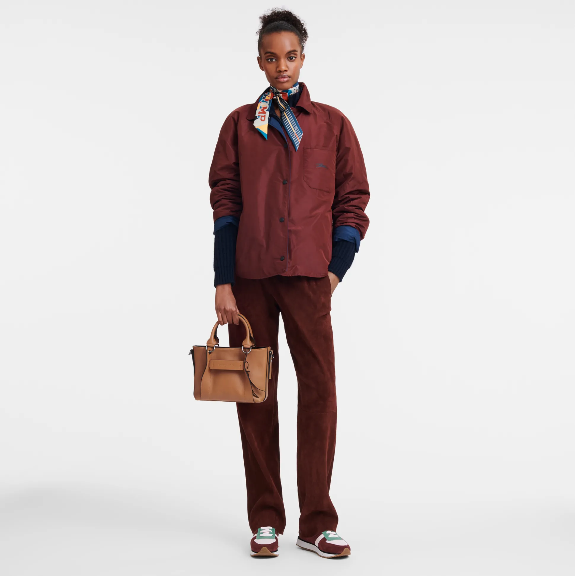 Online Longchamp Borsa con manico S Naturale