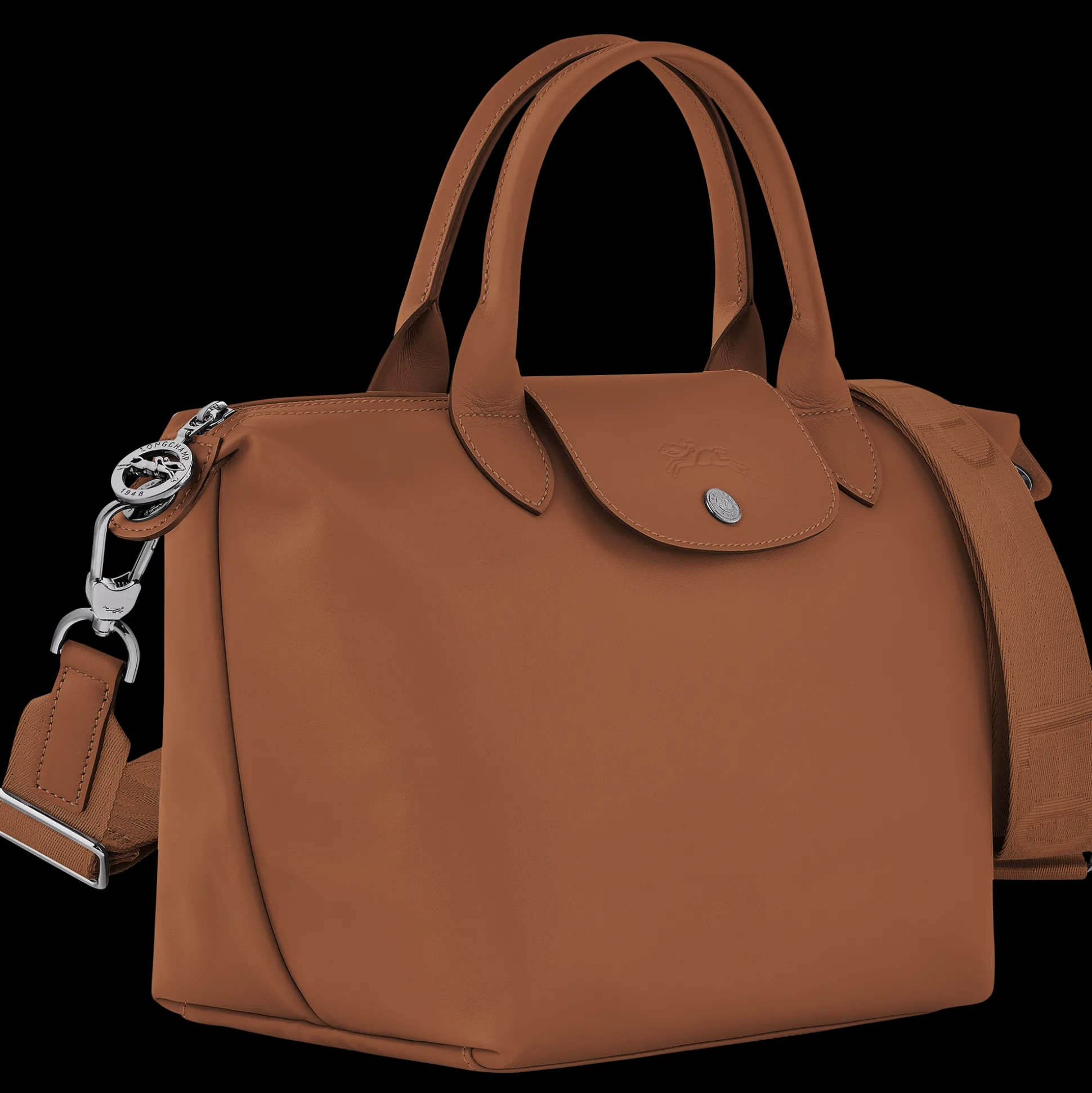 borsa_con_manico_s_2-53.webp Discount Longchamp Borsa con manico S Cognac