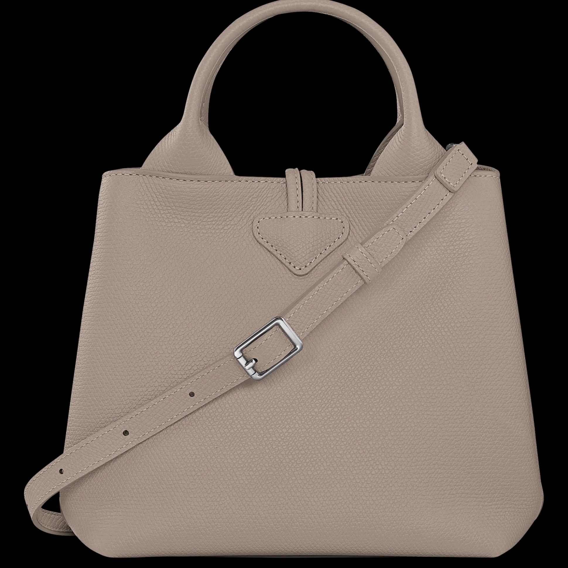 borsa_con_manico_s_3.webp Sale Longchamp Borsa con manico S Argilla