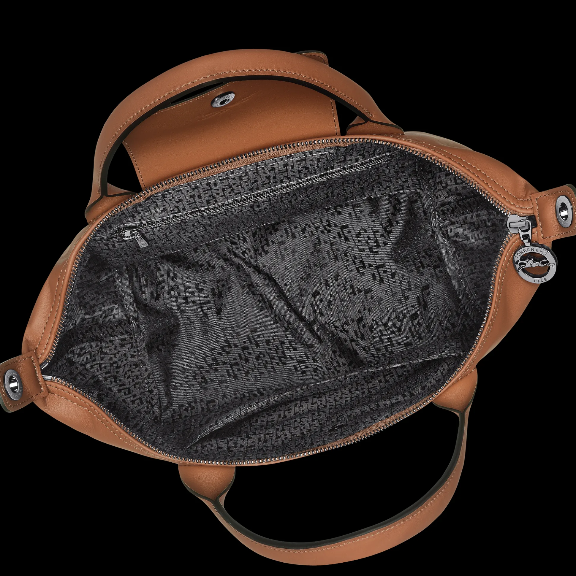 borsa_con_manico_s_4-43.webp Discount Longchamp Borsa con manico S Cognac