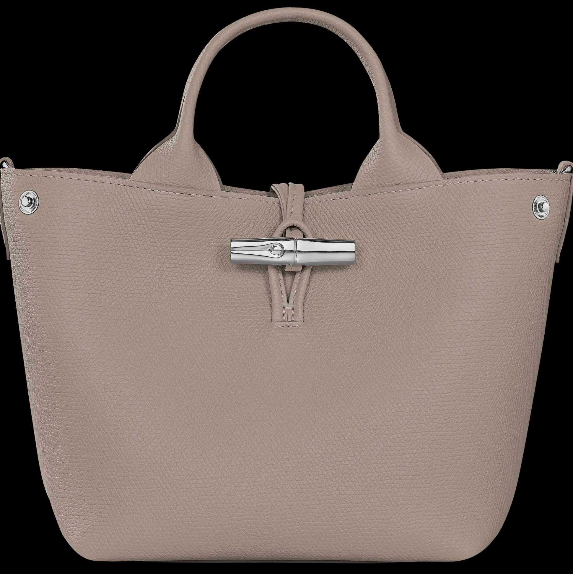 borsa_con_manico_s_4.webp Sale Longchamp Borsa con manico S Argilla
