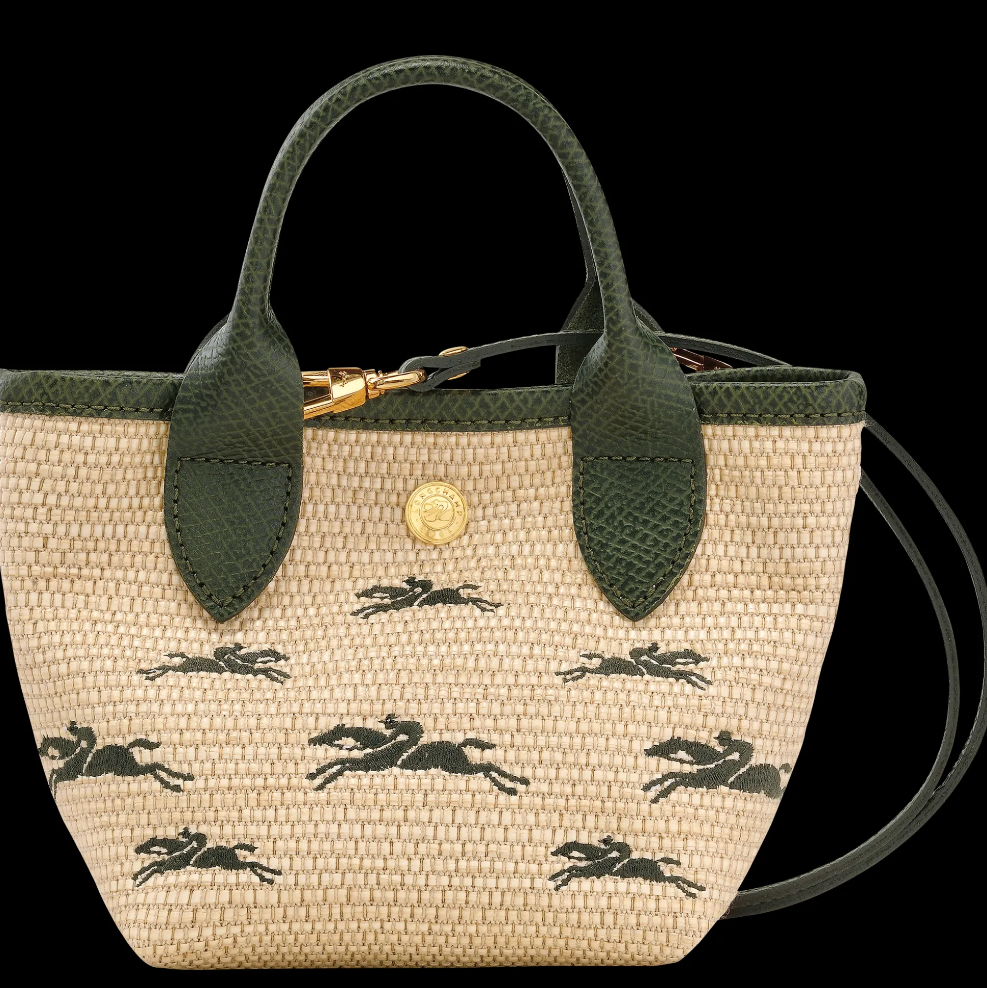 New Longchamp Borsa con manico XS Kaki