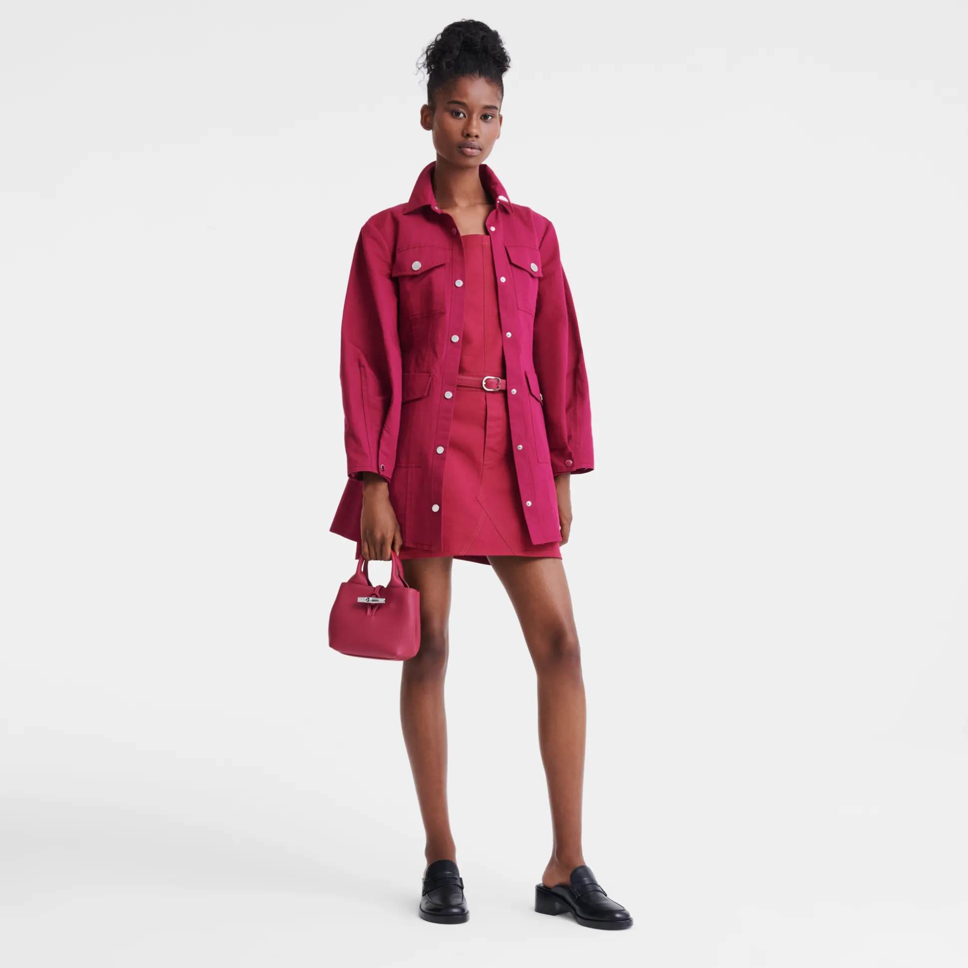 Store Longchamp Borsa con manico XS Barbabietola