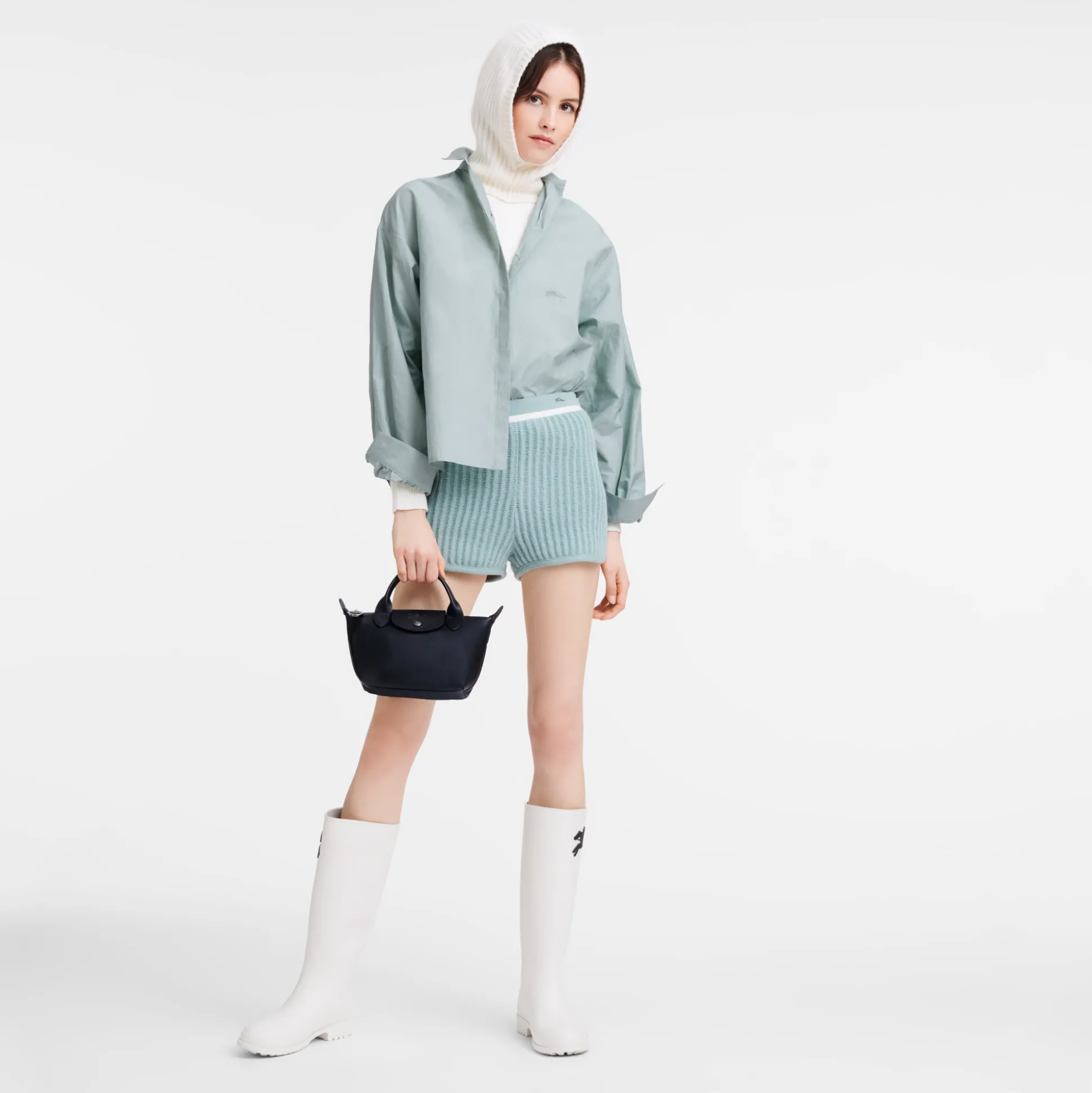 Hot Longchamp Borsa con manico XS Nero