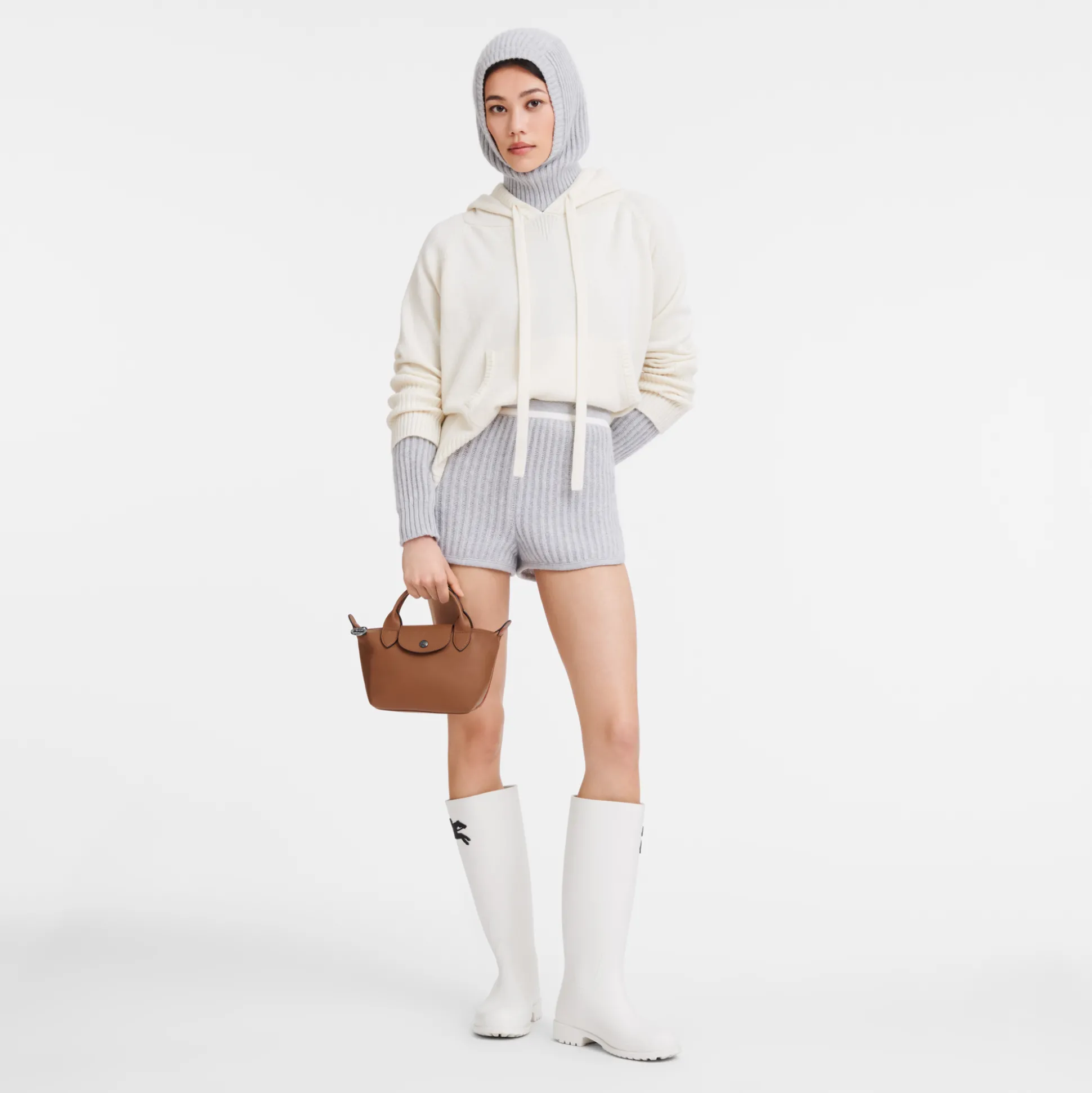 Best Longchamp Borsa con manico XS Cognac