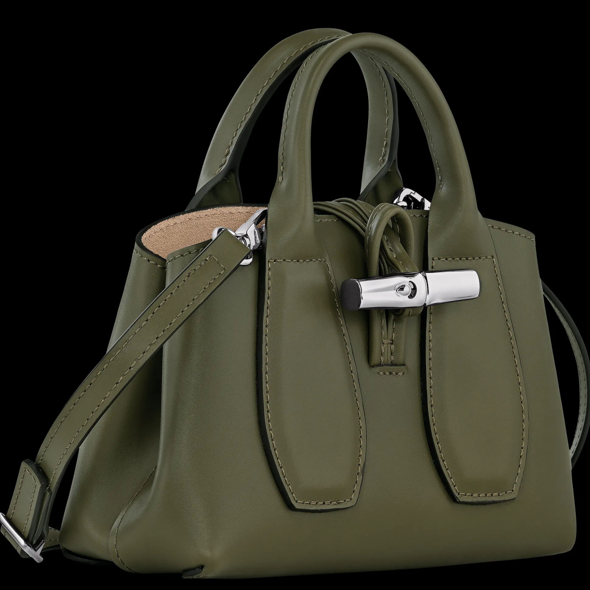 borsa_con_manico_xs_2-2.webp Cheap Longchamp Borsa con manico XS Kaki