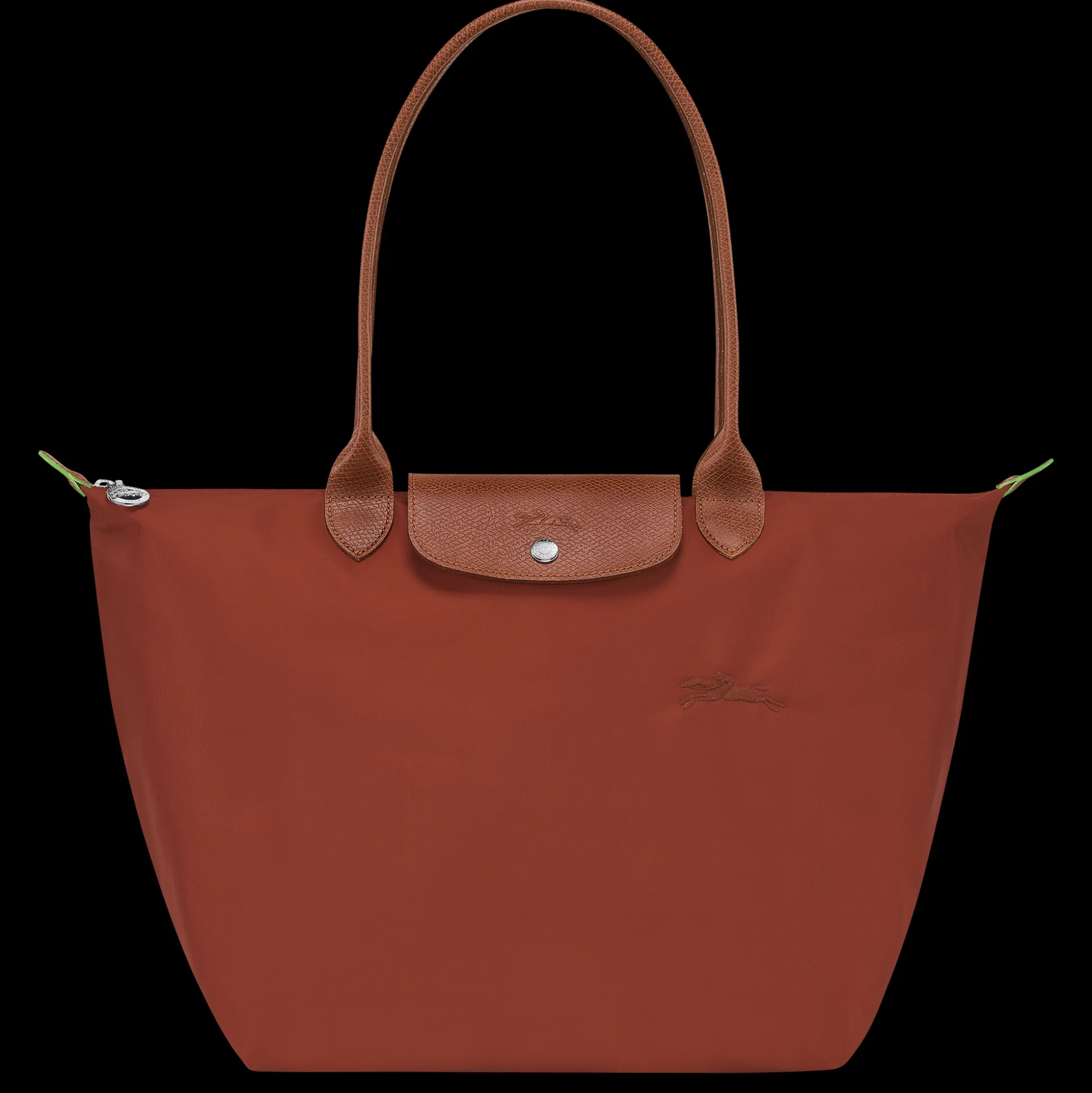 Best Sale Longchamp Borsa da spalla L Castagna