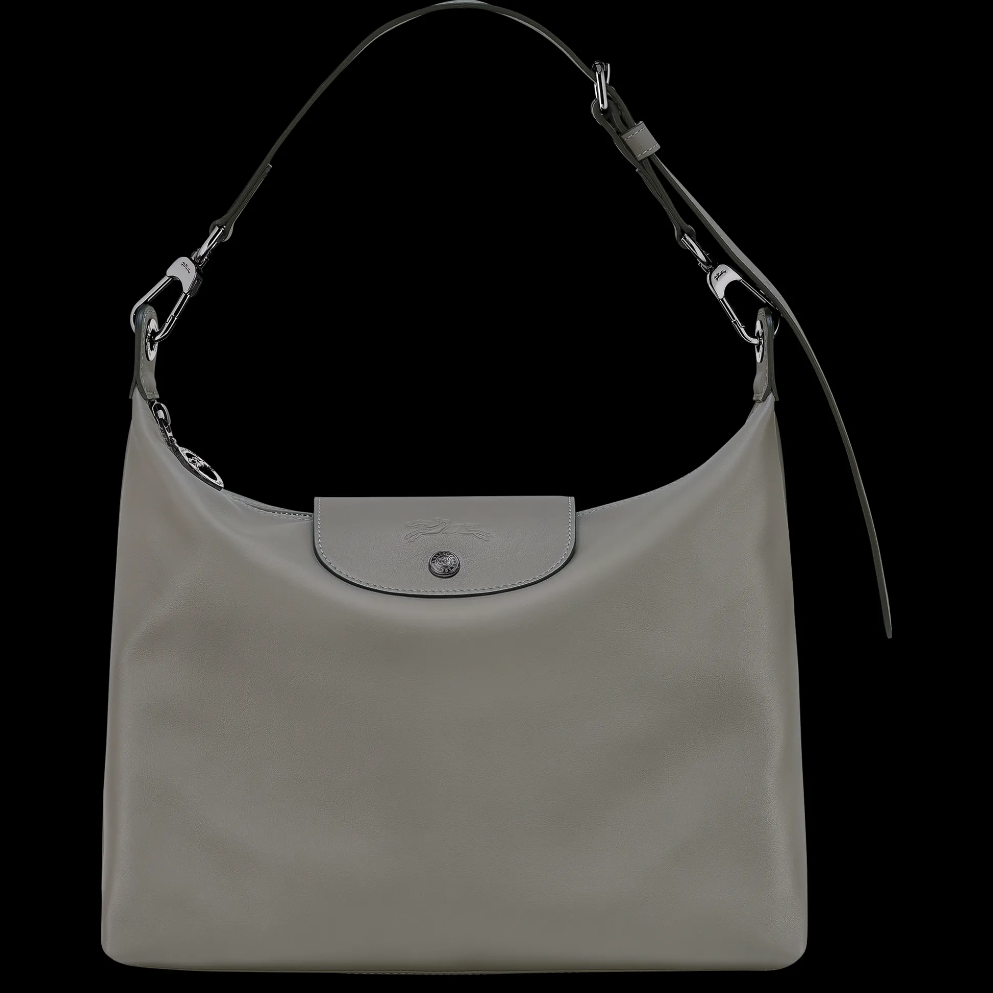 Cheap Longchamp Borsa da spalla M Tortora