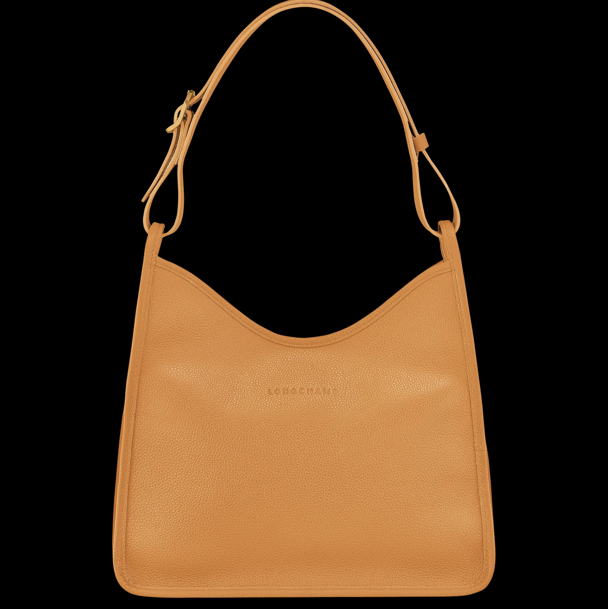 Cheap Longchamp Borsa da spalla M Noce