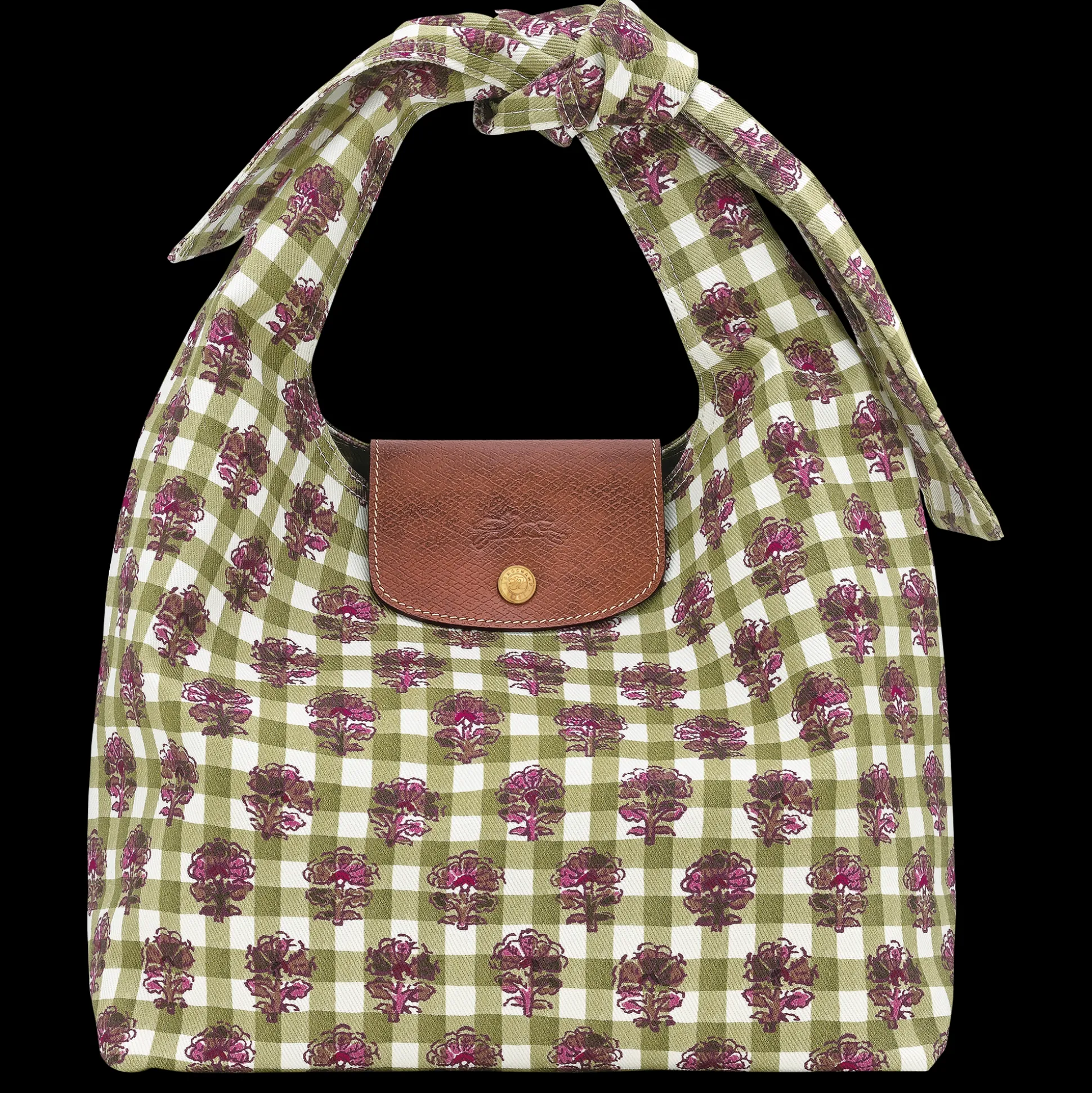 Clearance Longchamp Borsa da spalla M Carciofo