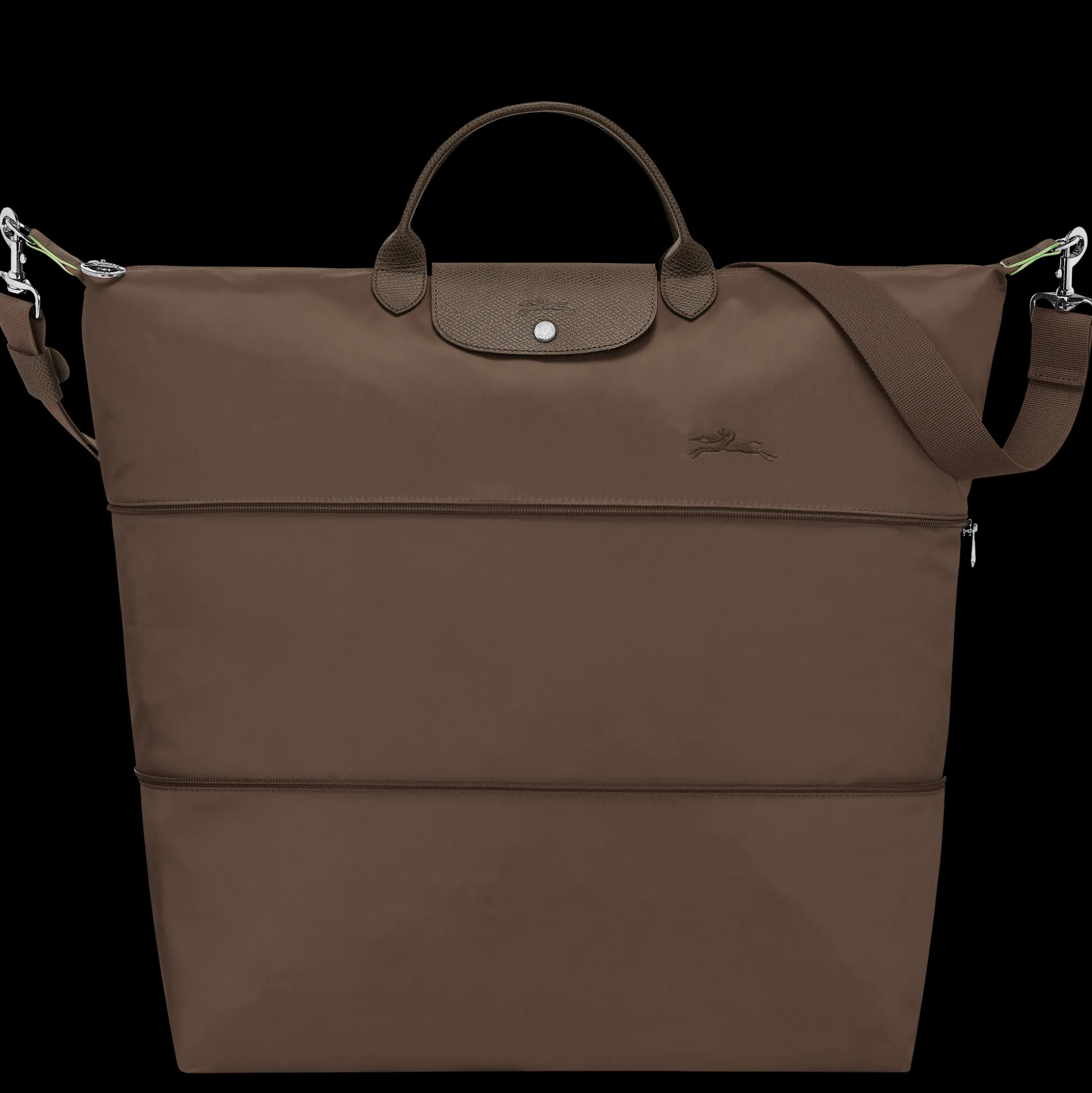 Fashion Longchamp Borsa da viaggio espandibile Terra