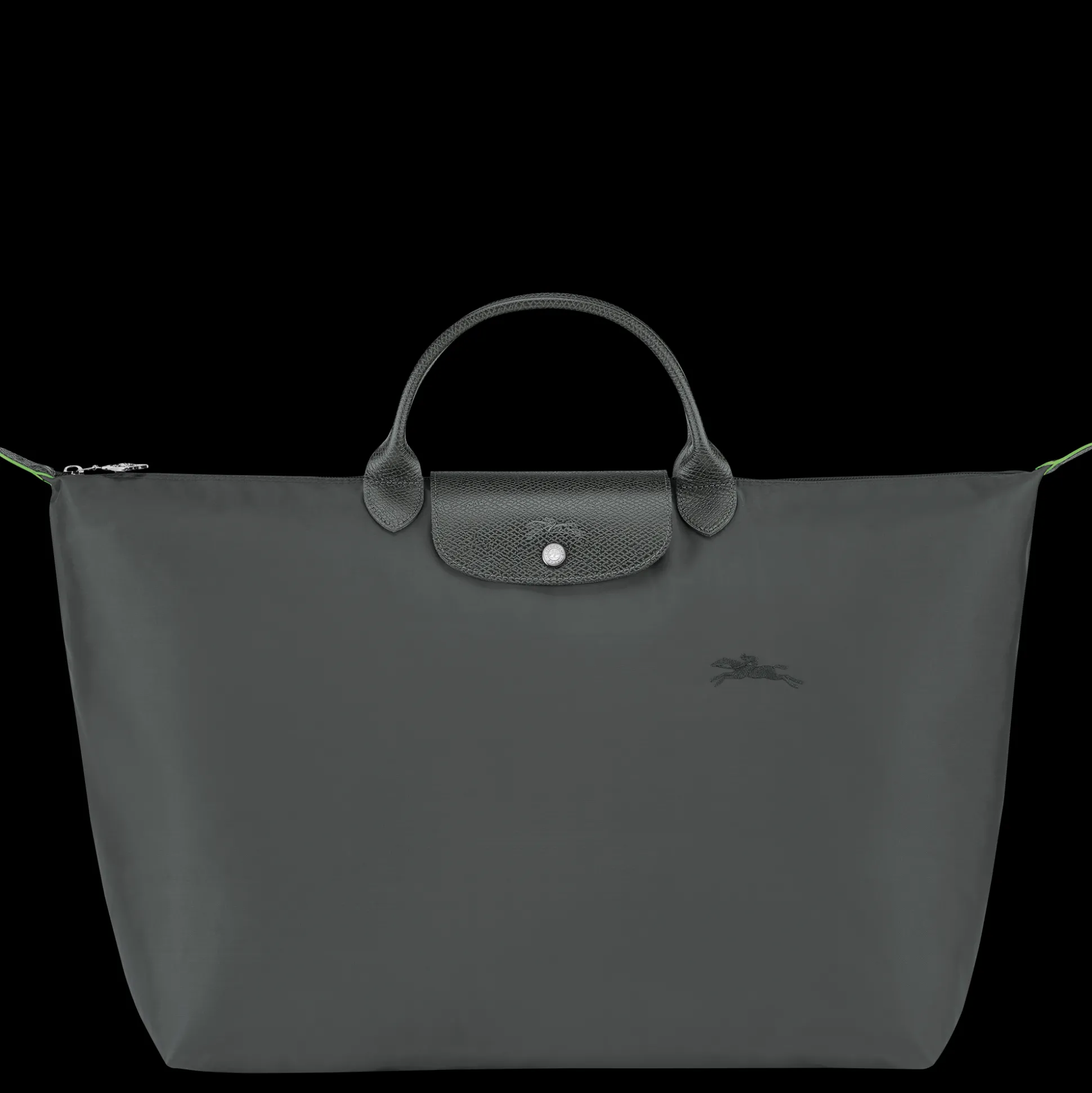 Fashion Longchamp Borsa da viaggio L Grafite