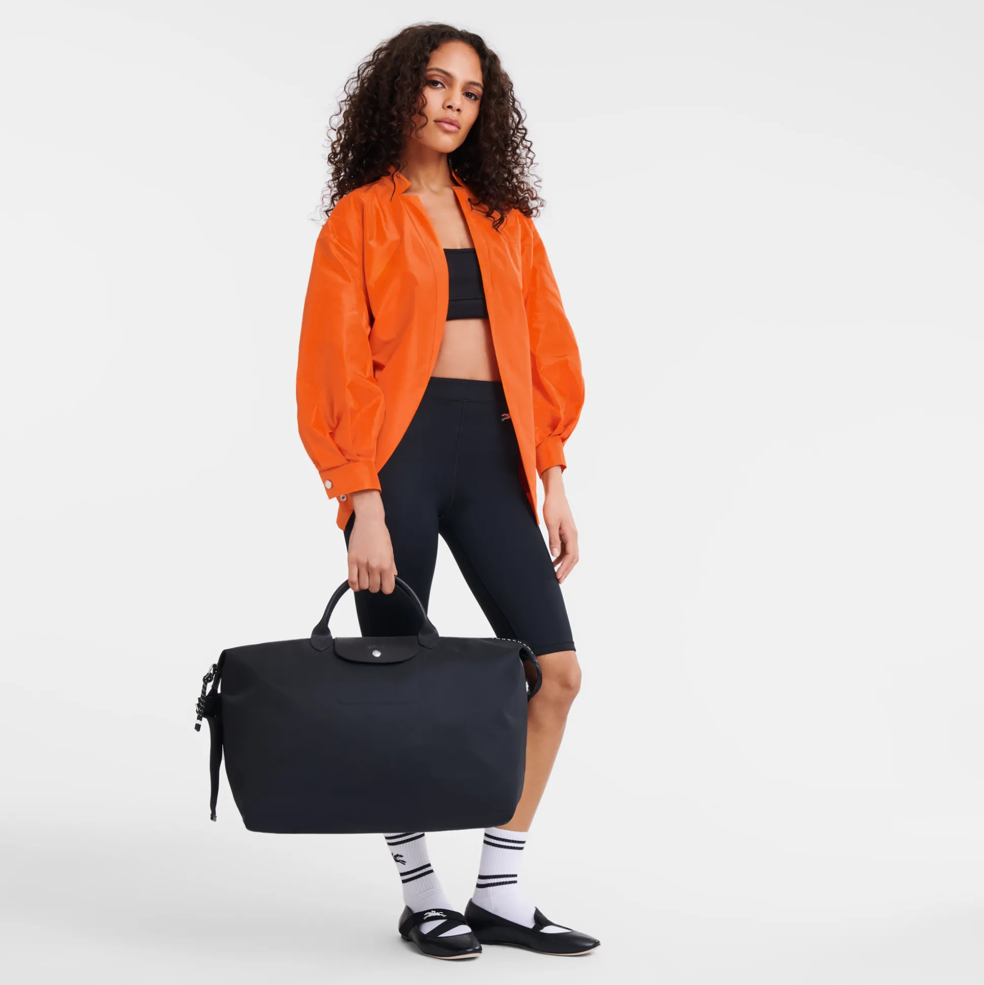 Shop Longchamp Borsa da viaggio L Nero